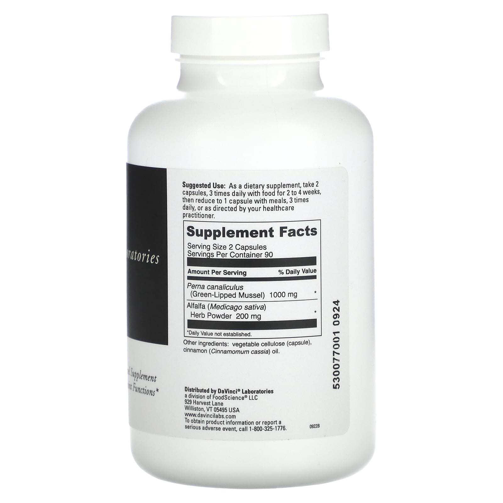 DaVinci Laboratories, Perna, 180 Capsules - B00014TOKW