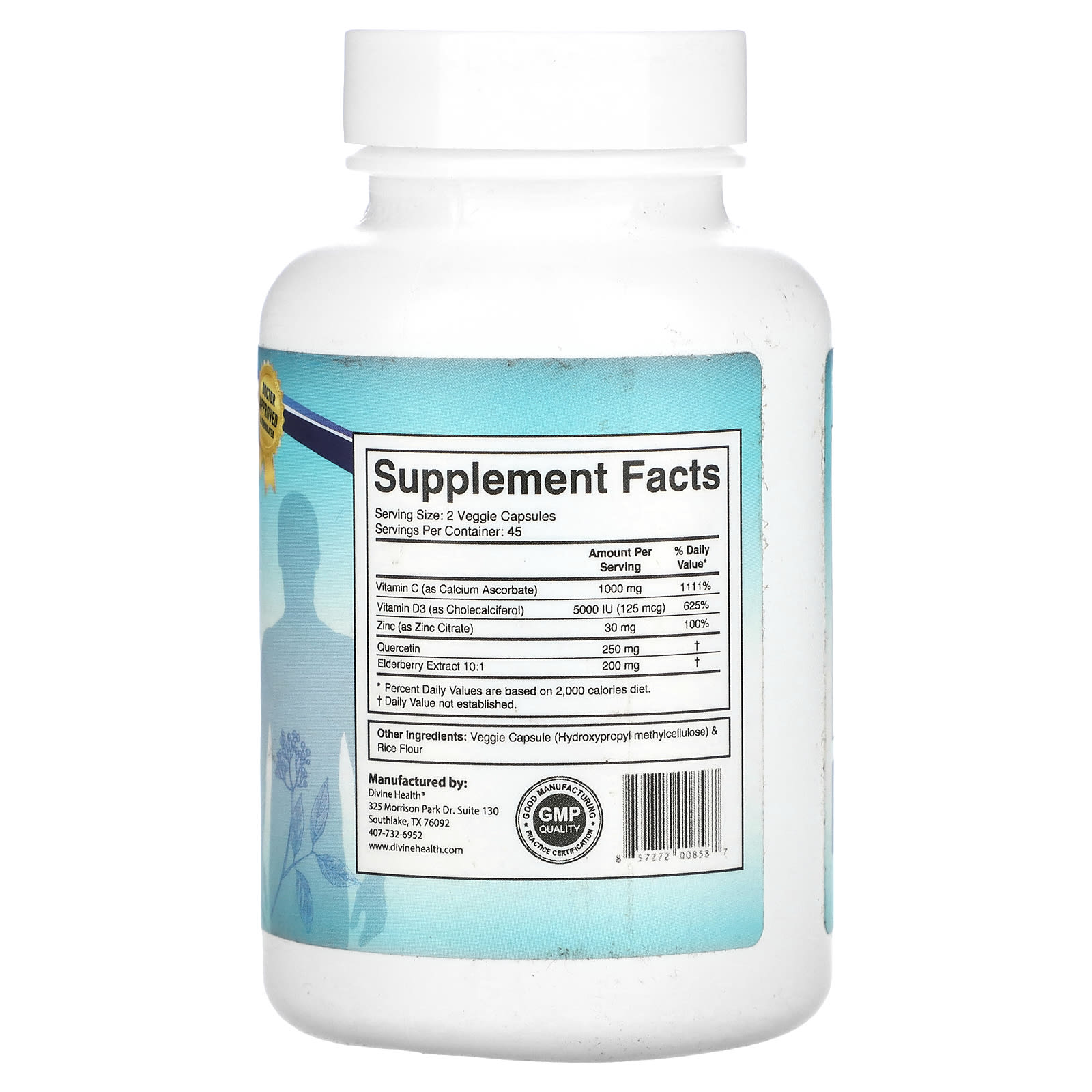 Divine Health, Immune Support, 90 Capsules - B08X4Y437C