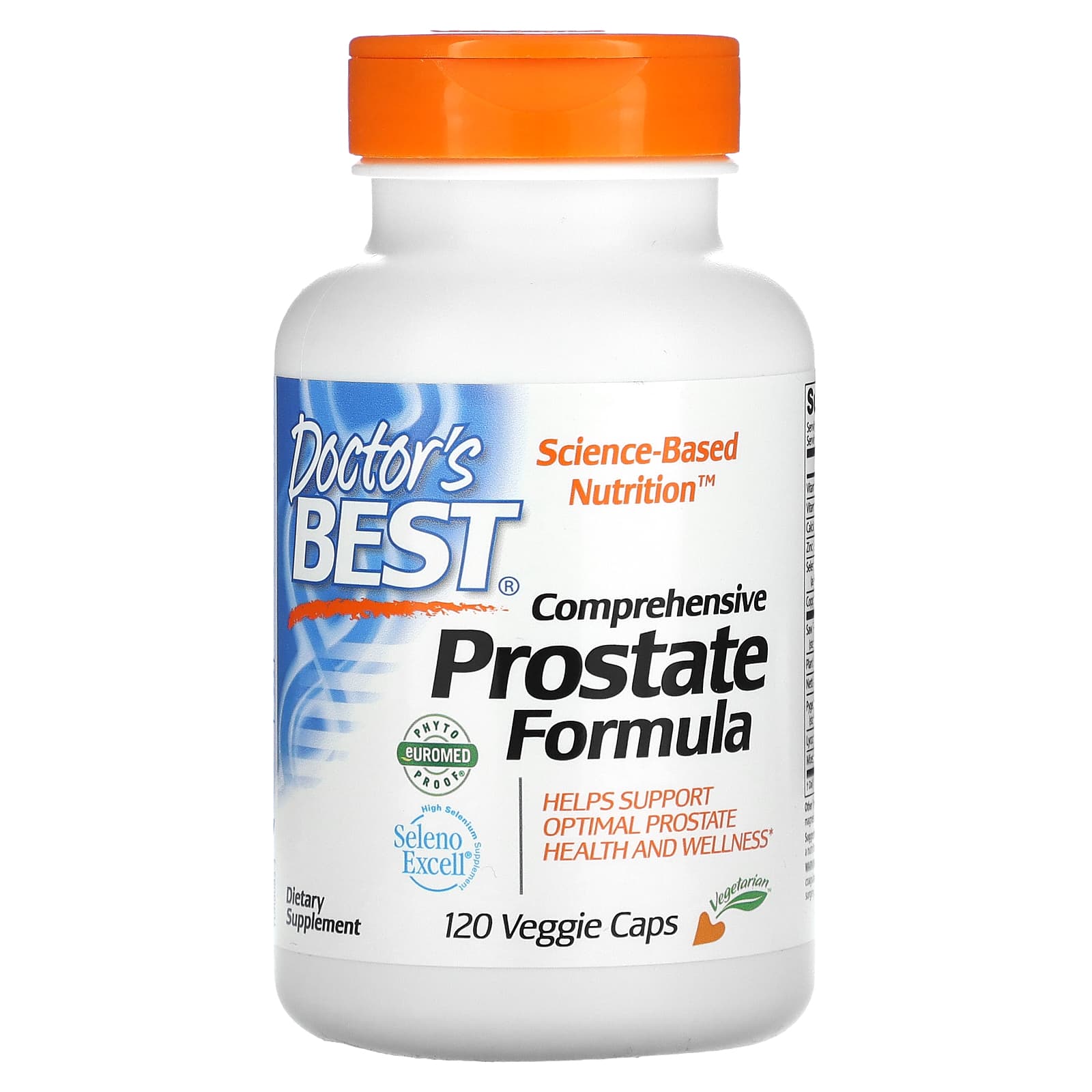 Doctor's Best, Comprehensive Prostate Formula, 120 Veggie Caps - B0009TUKSO
