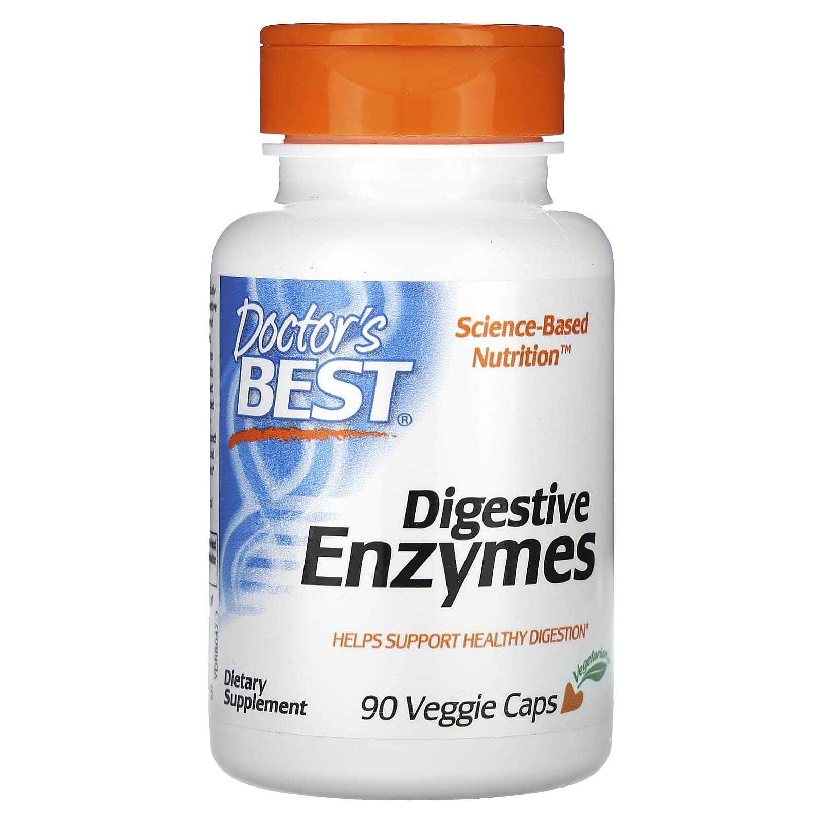 Doctor's Best, Digestive Enzymes, 90 Veggie Capsules - B000Q487DC