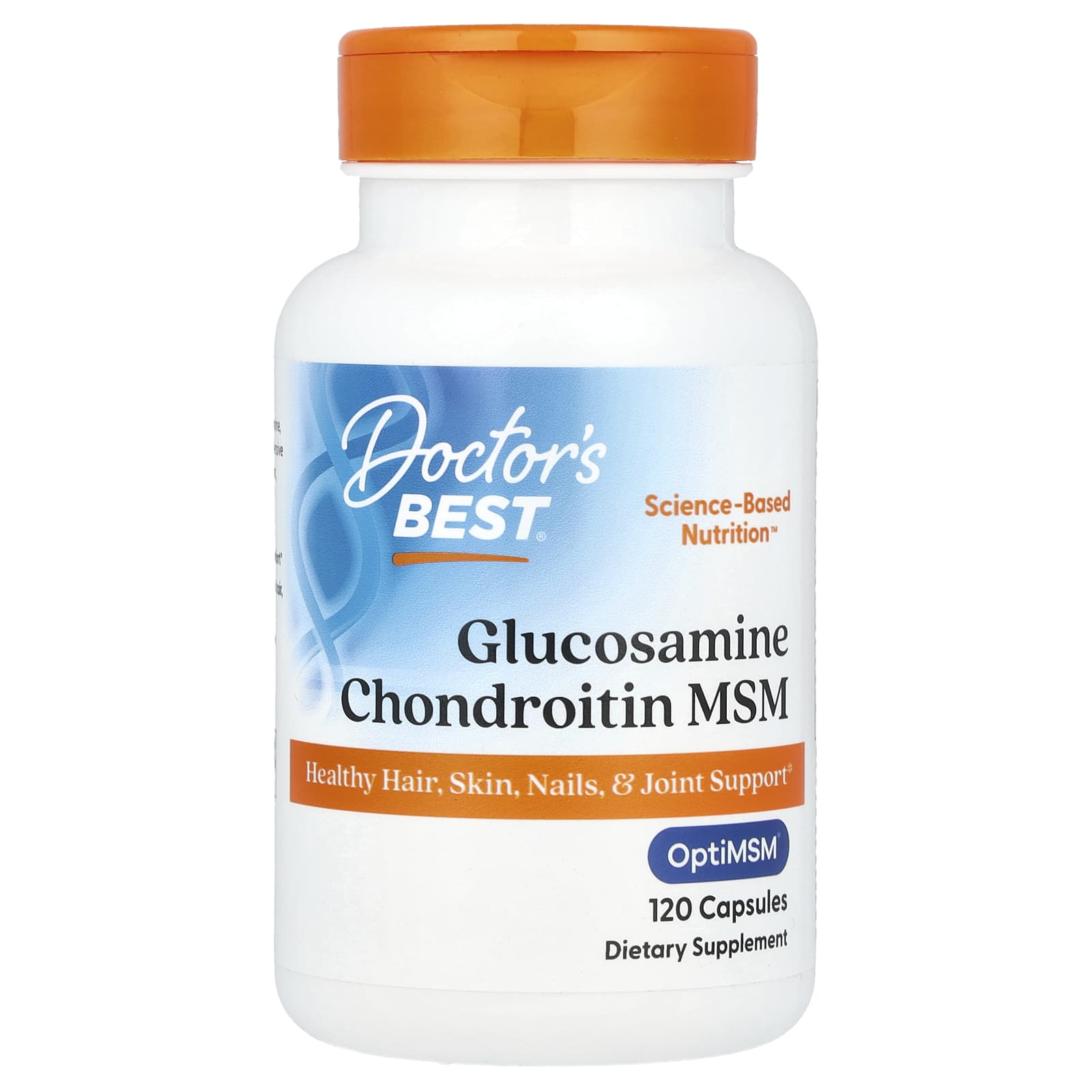 Doctor's Best, Glucosamine Chondroitin MSM, 120 Caps