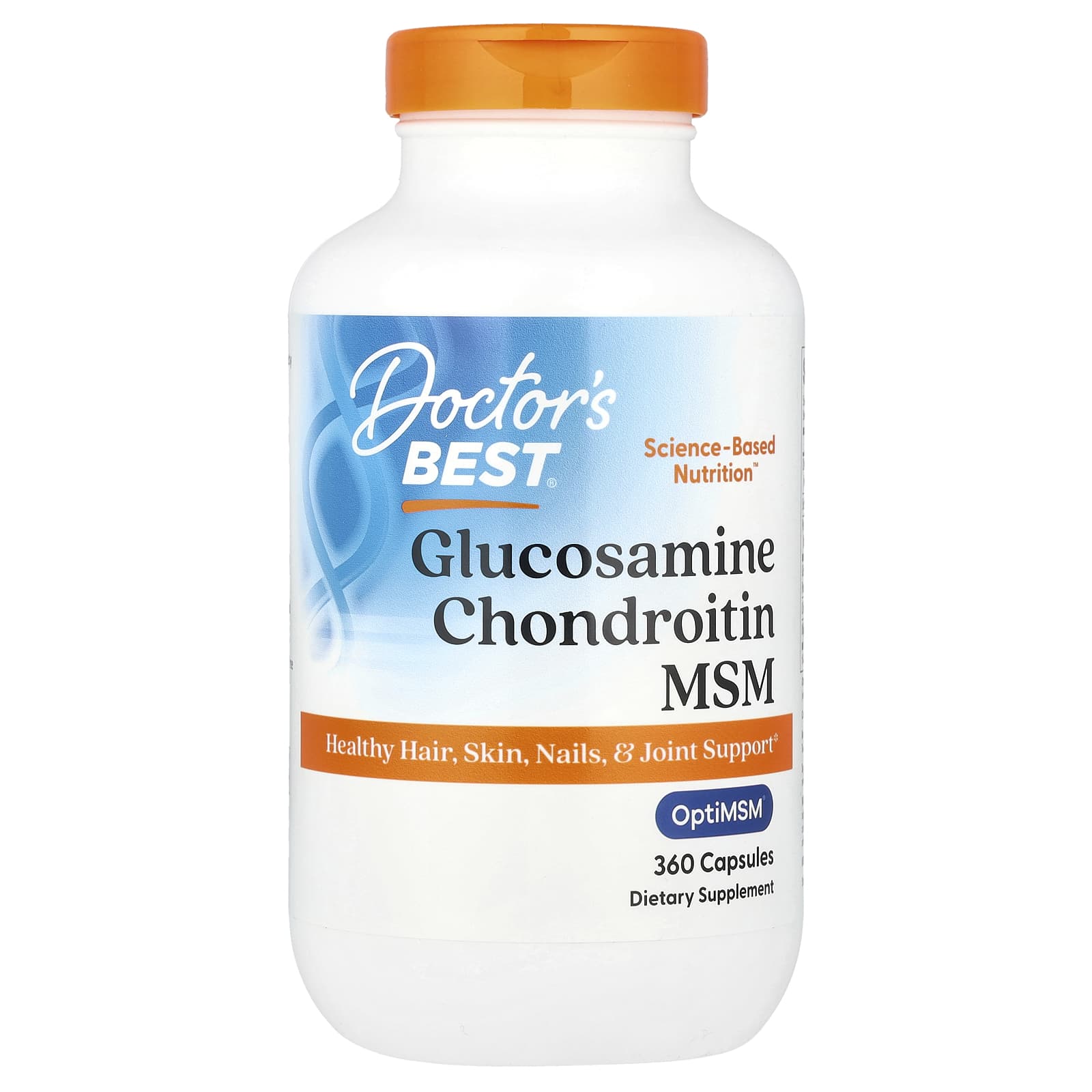 Doctor's Best, Glucosamine Chondroitin MSM , 360 Capsules - B00KH6Q8X0