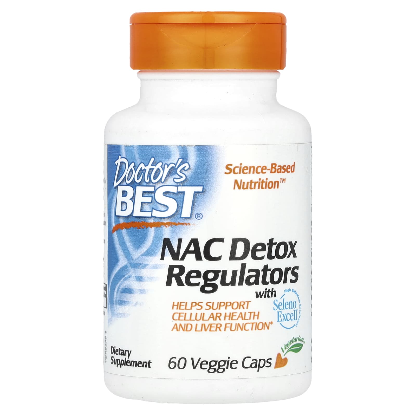 Doctor's Best, NAC Detox Regulators with Seleno Excell®, 60 Veggie Caps - B007HI7IZS