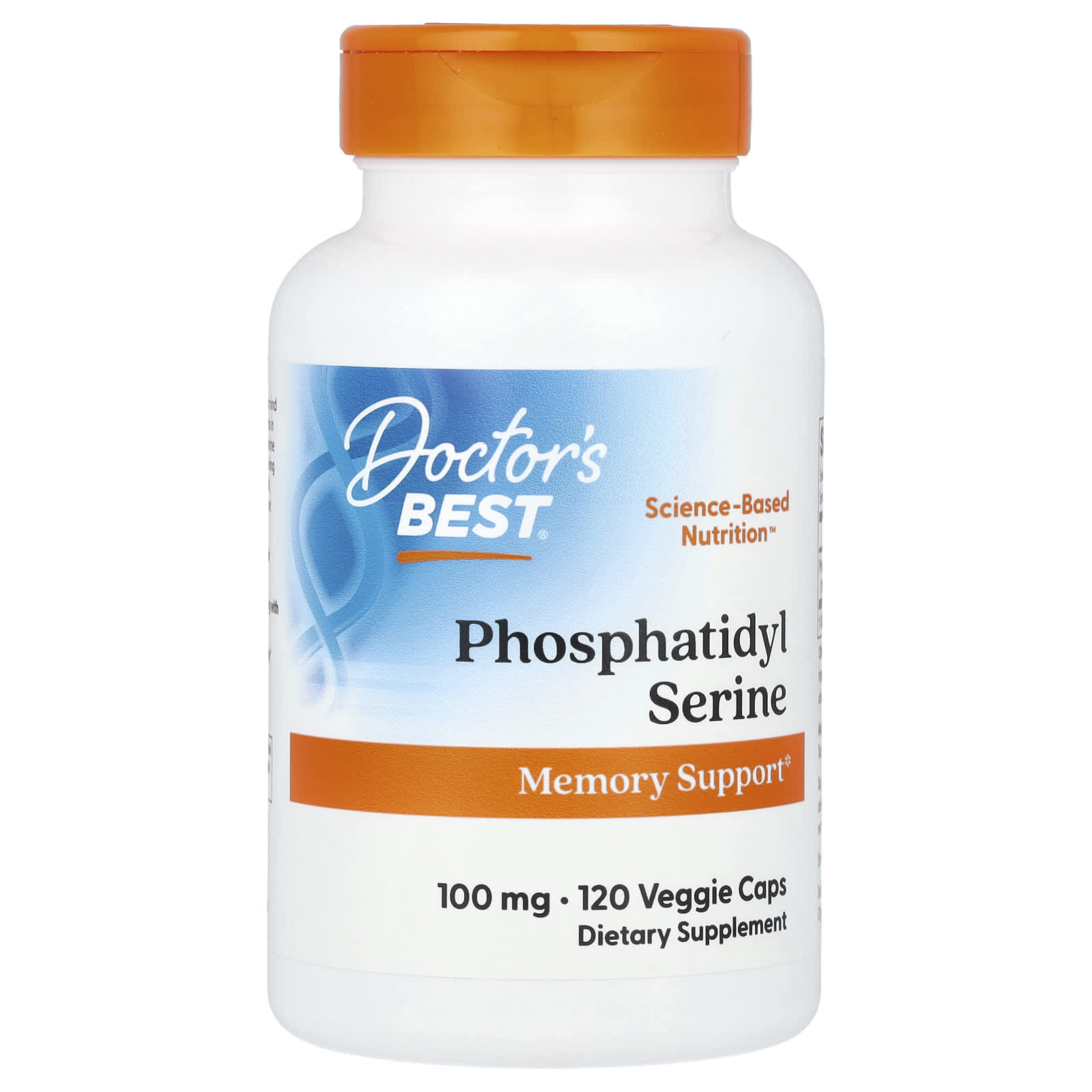 Doctor's Best, Phosphatidyl Serine, 100 mg, 120 Veggie Caps - B0036FWOJQ