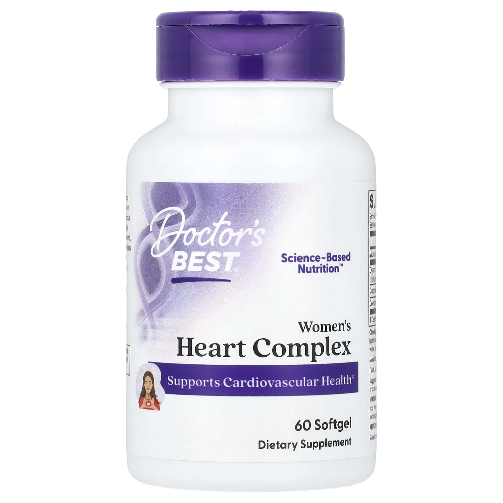 Doctor's Best, Women's Heart Complex, 60 Softgels - B0D9PFGHY3