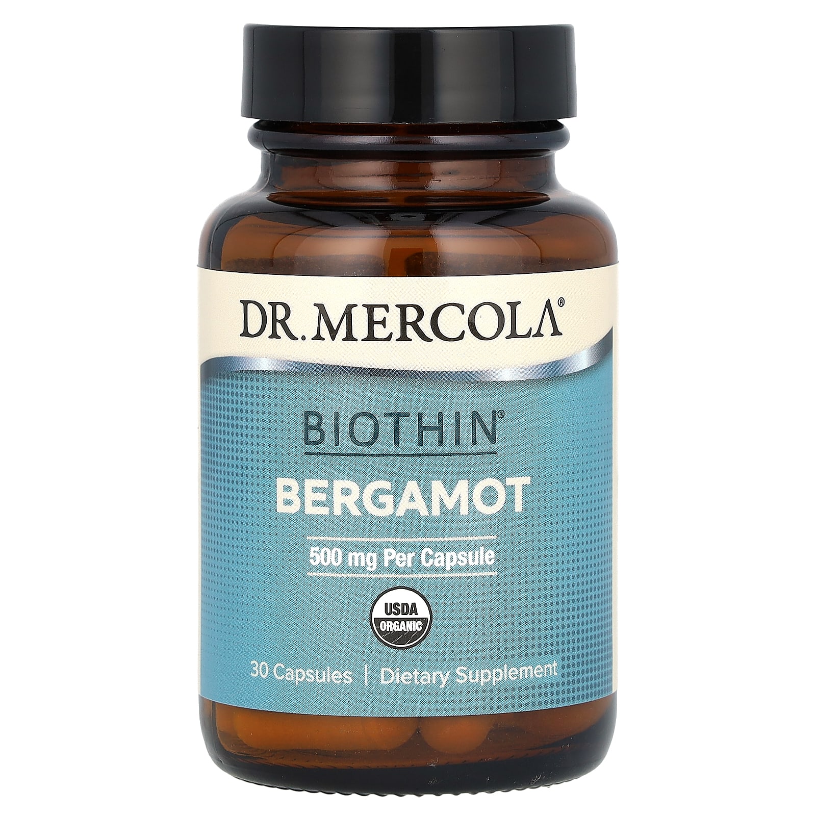 Dr. Mercola, Biothin, Bergamot, 500 mg, 30 Caps - 