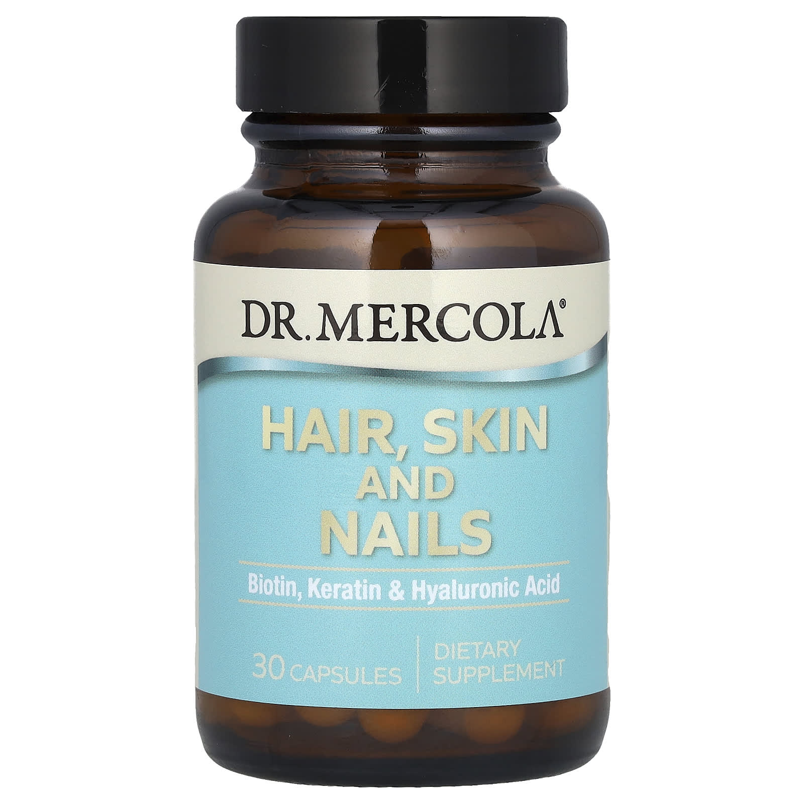 Dr. Mercola, Hair, Skin and Nails, 30 Capsules - B087QNGXJ6