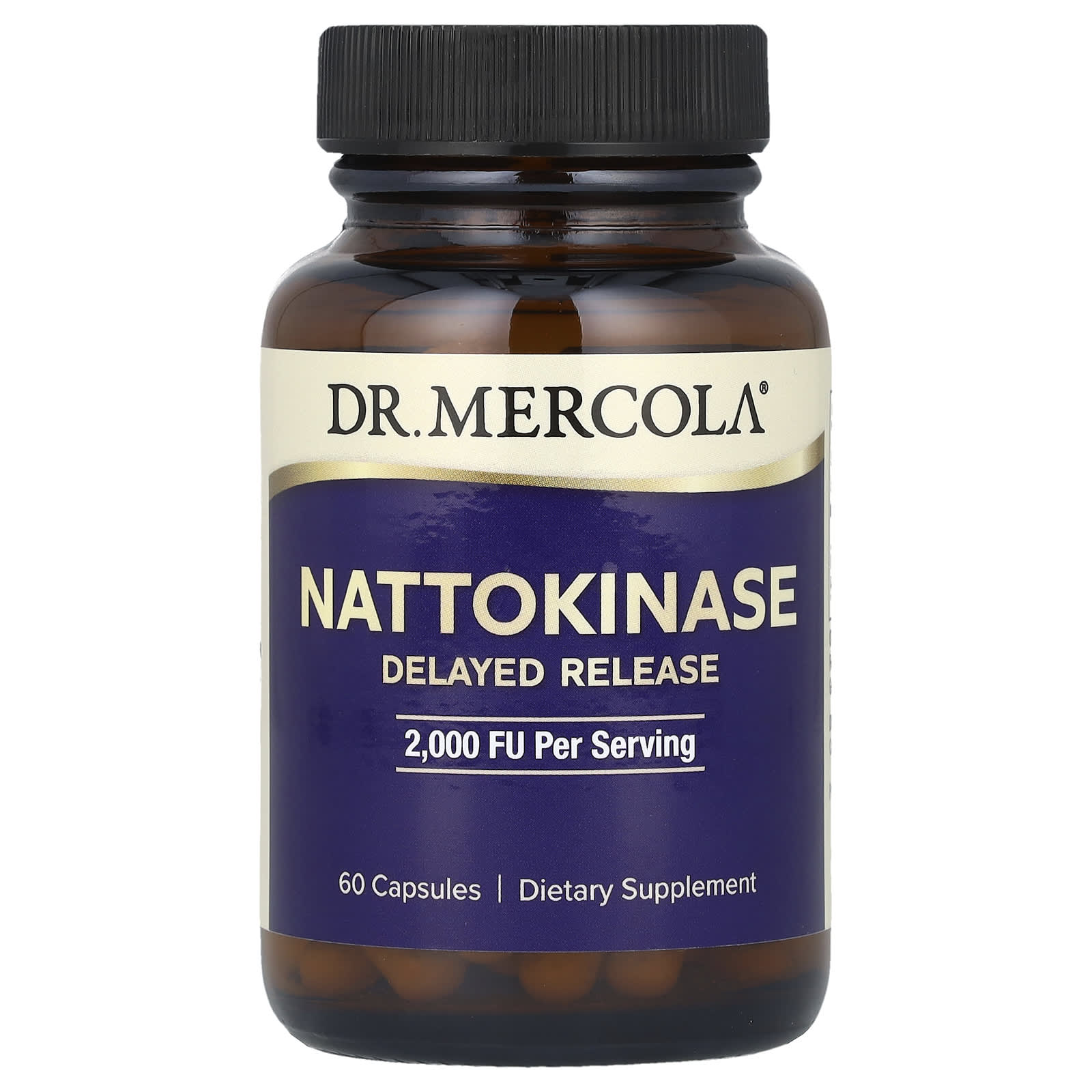 Dr. Mercola, Nattokinase , 2,000 FU , 60 Capsules - B0DP5LYFKY