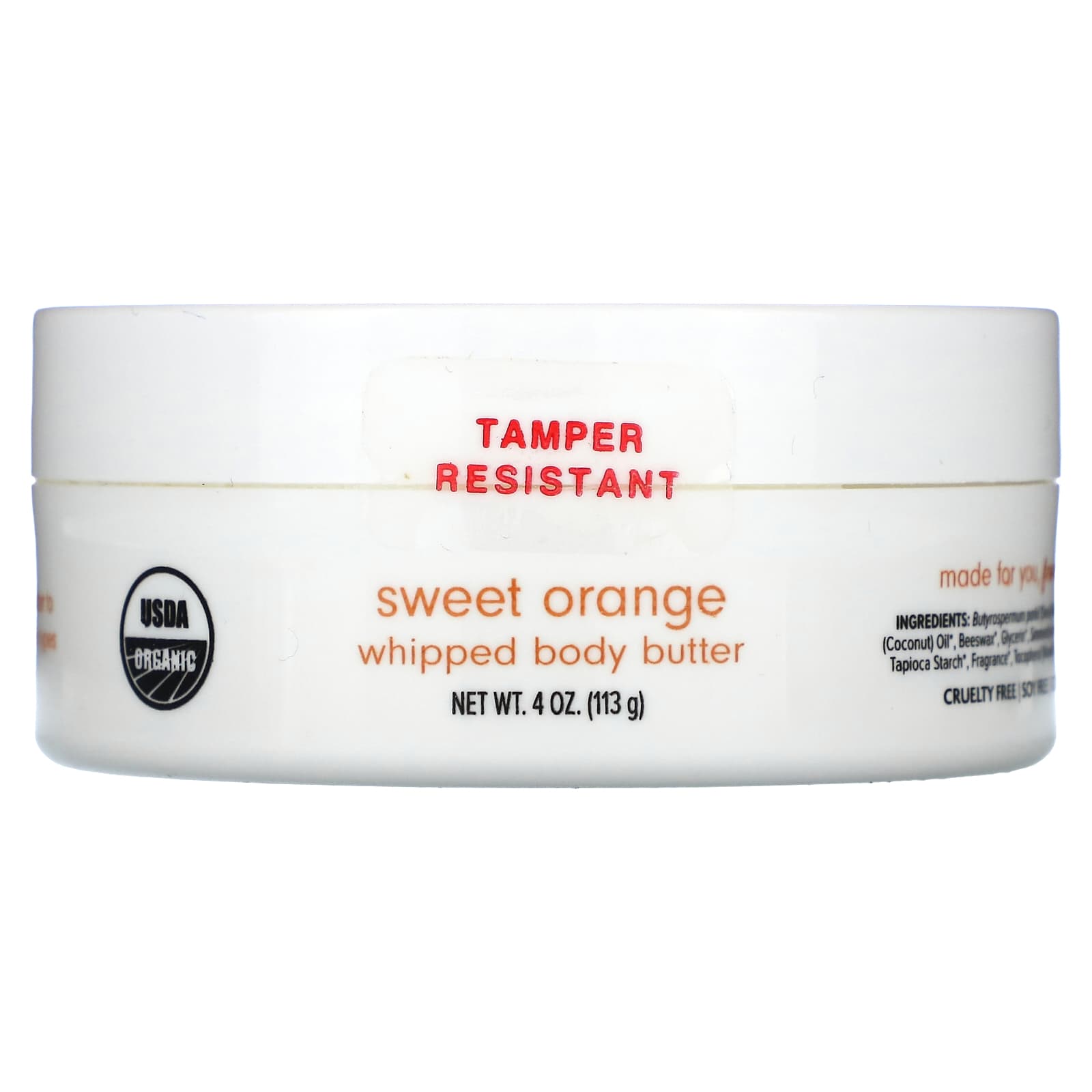 Dr. Mercola, Ola Botanicals, Whipped Body Butter, Sweet Orange, 4 oz (113 g) - B0CMR3SFVH