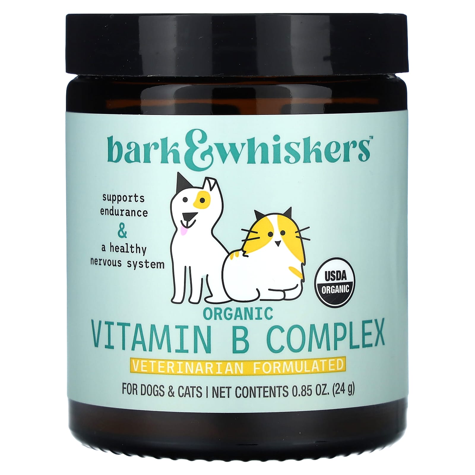 Dr. Mercola, Organic Vitamin B Complex, For Cats & Dogs, 0.84 oz (24 g) - B072MHF3KR