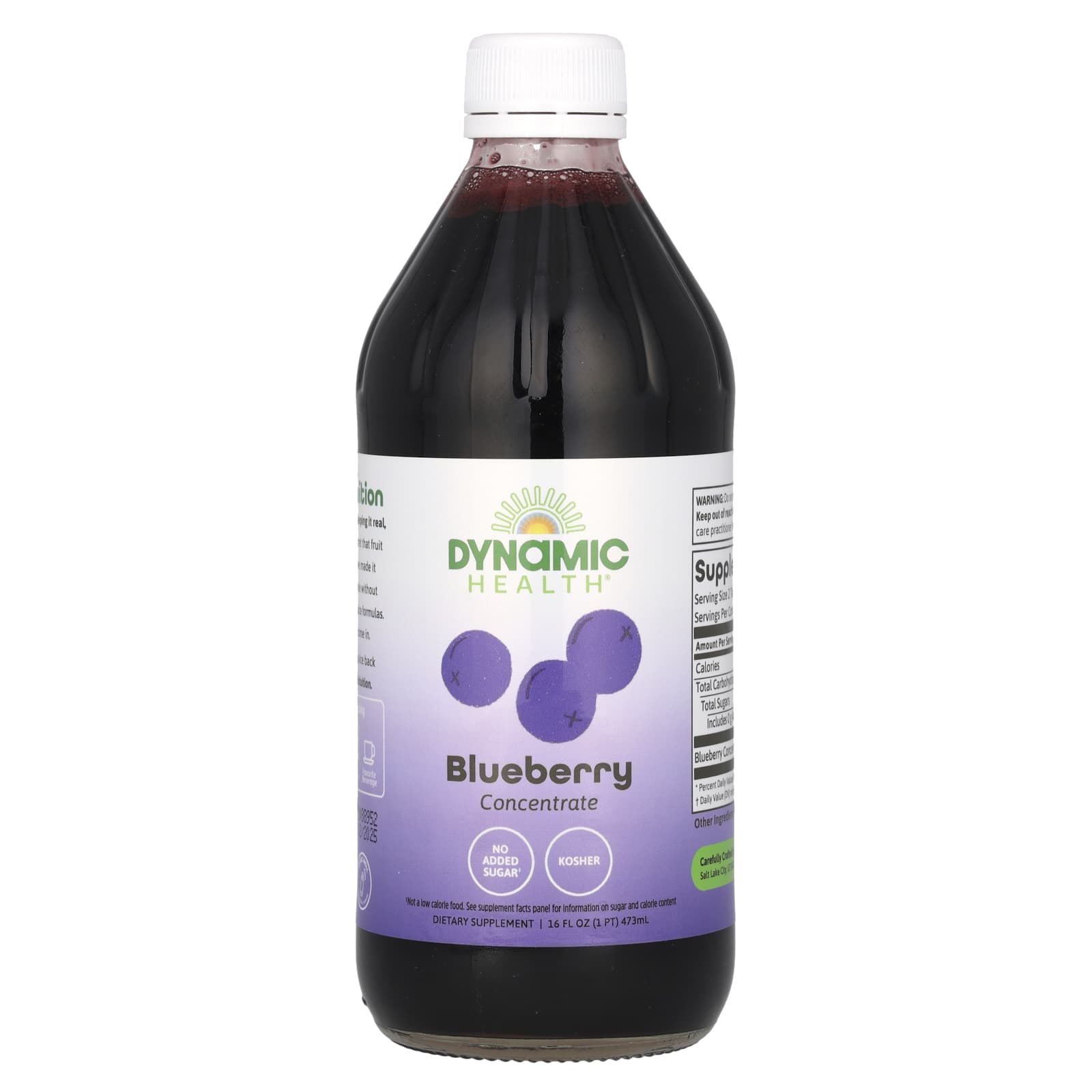 Dynamic Health, Blueberry Concentrate, 16 fl oz (473 ml) - B00ODQ3PSQ