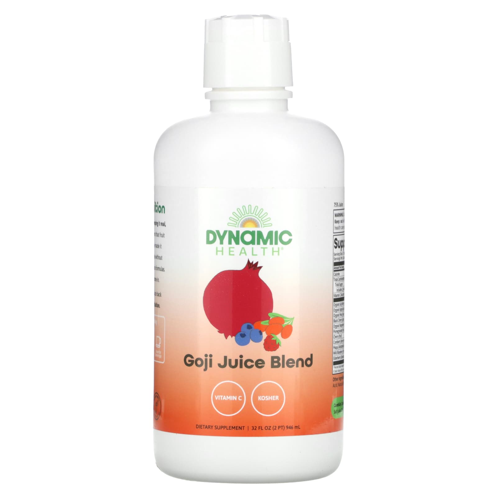 Dynamic Health, Goji Juice Blend, 32 fl oz (946 ml) - B004GW2XYE