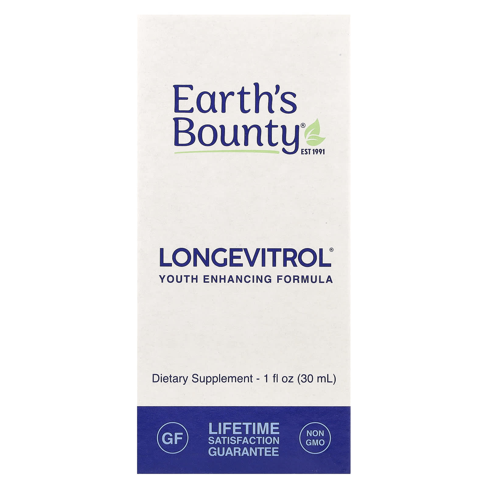Earth's Bounty, Longevitrol®, Youth Enhancing Formula , 1 fl oz (30 ml) - B00CQ7MR6A