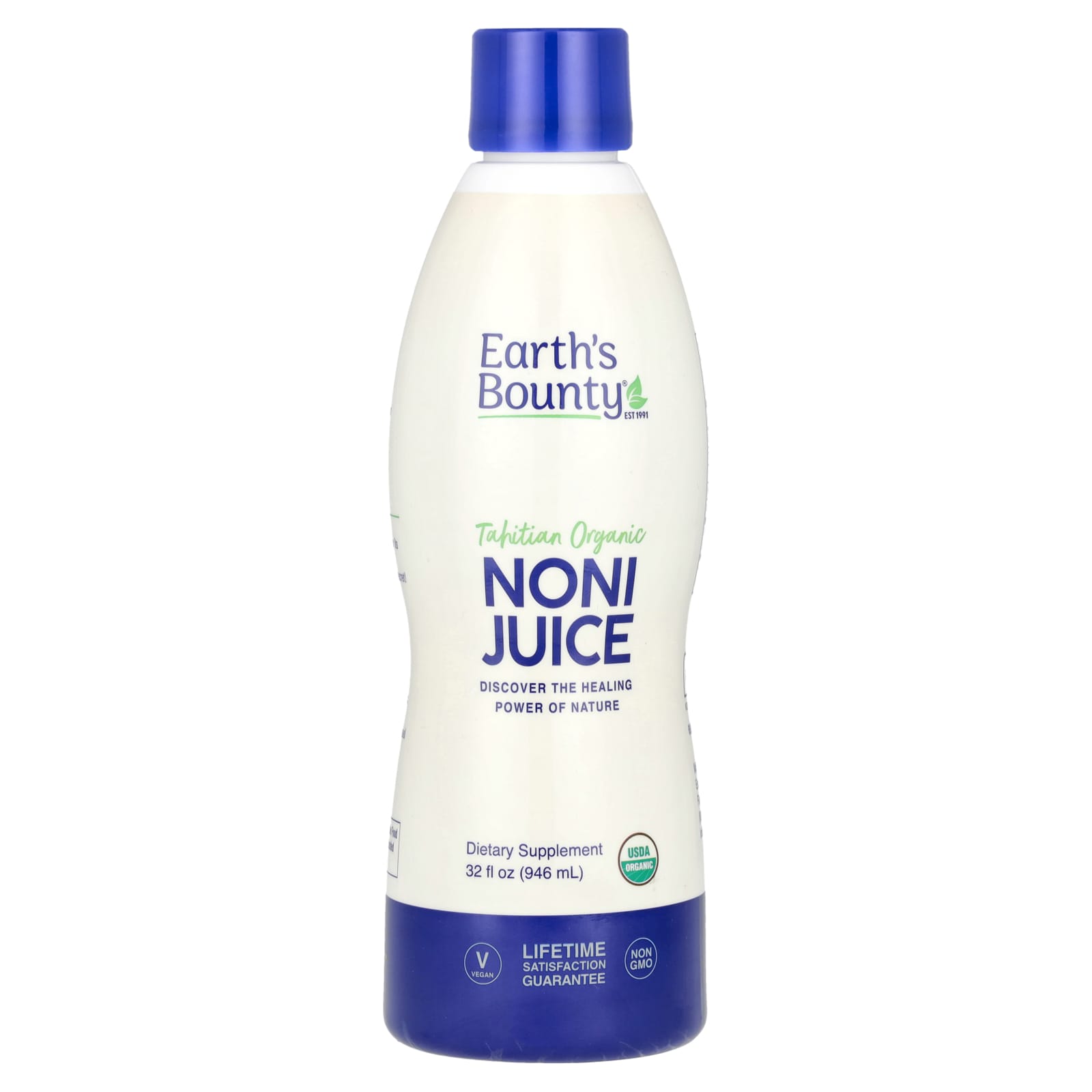 Earth's Bounty, Tahitian Organic Noni Juice, 32 fl oz (946 ml) - B0013JLP3I