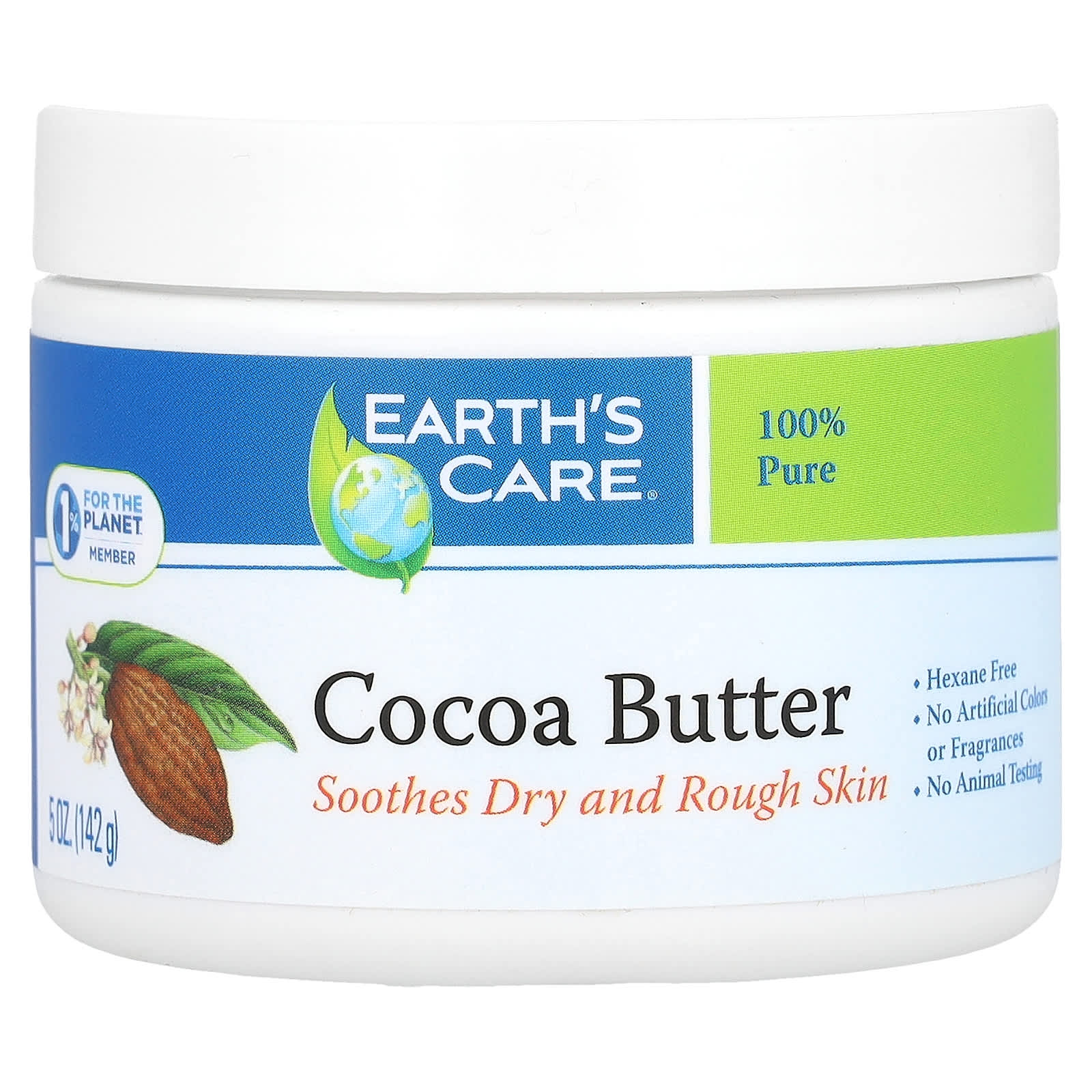 Earth's Care, Cocoa Butter, 5 oz (142 g) - B01LYW6RQS