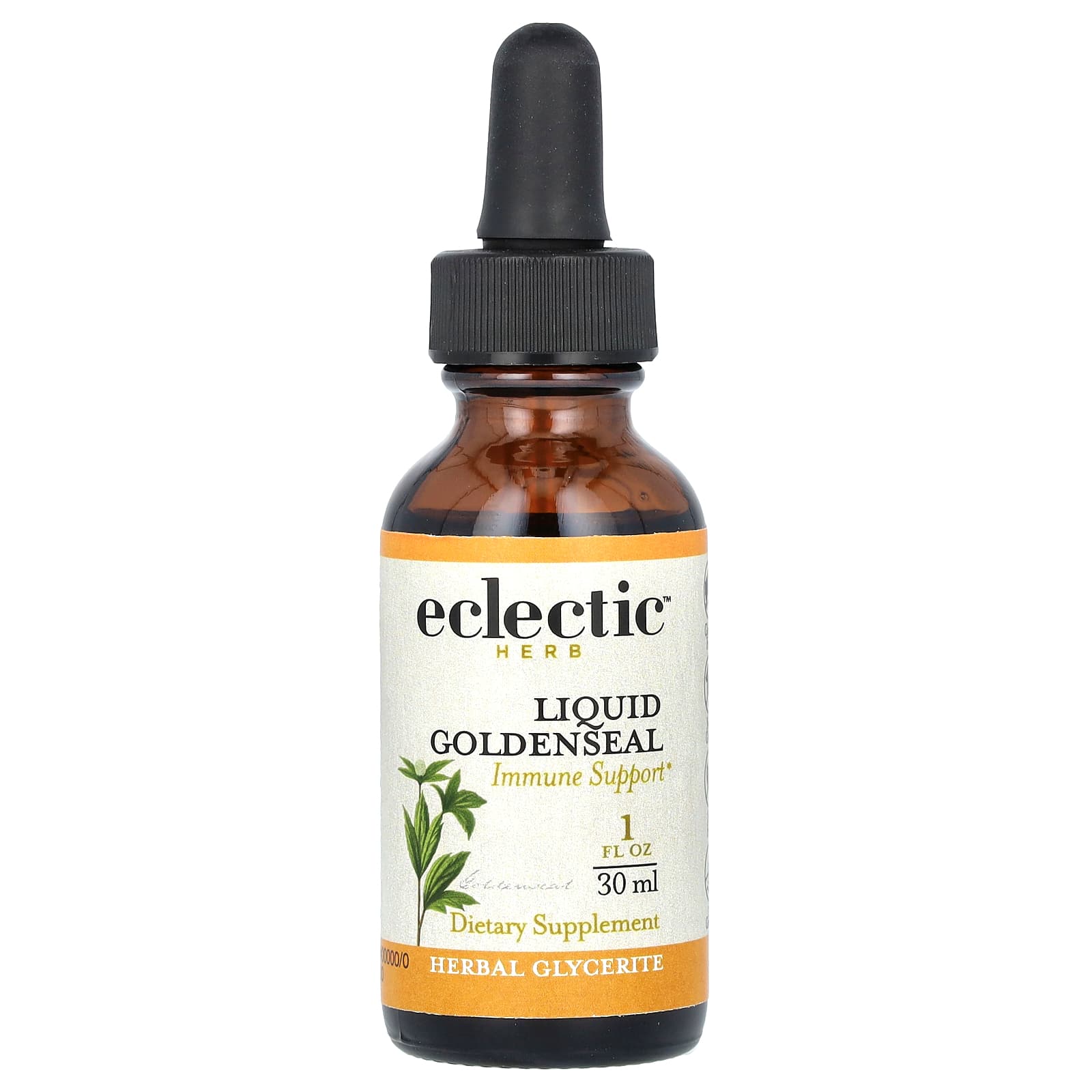 Eclectic Herb, Herb, Liquid Goldenseal, 1 fl oz (30 ml) - B00128UG7G