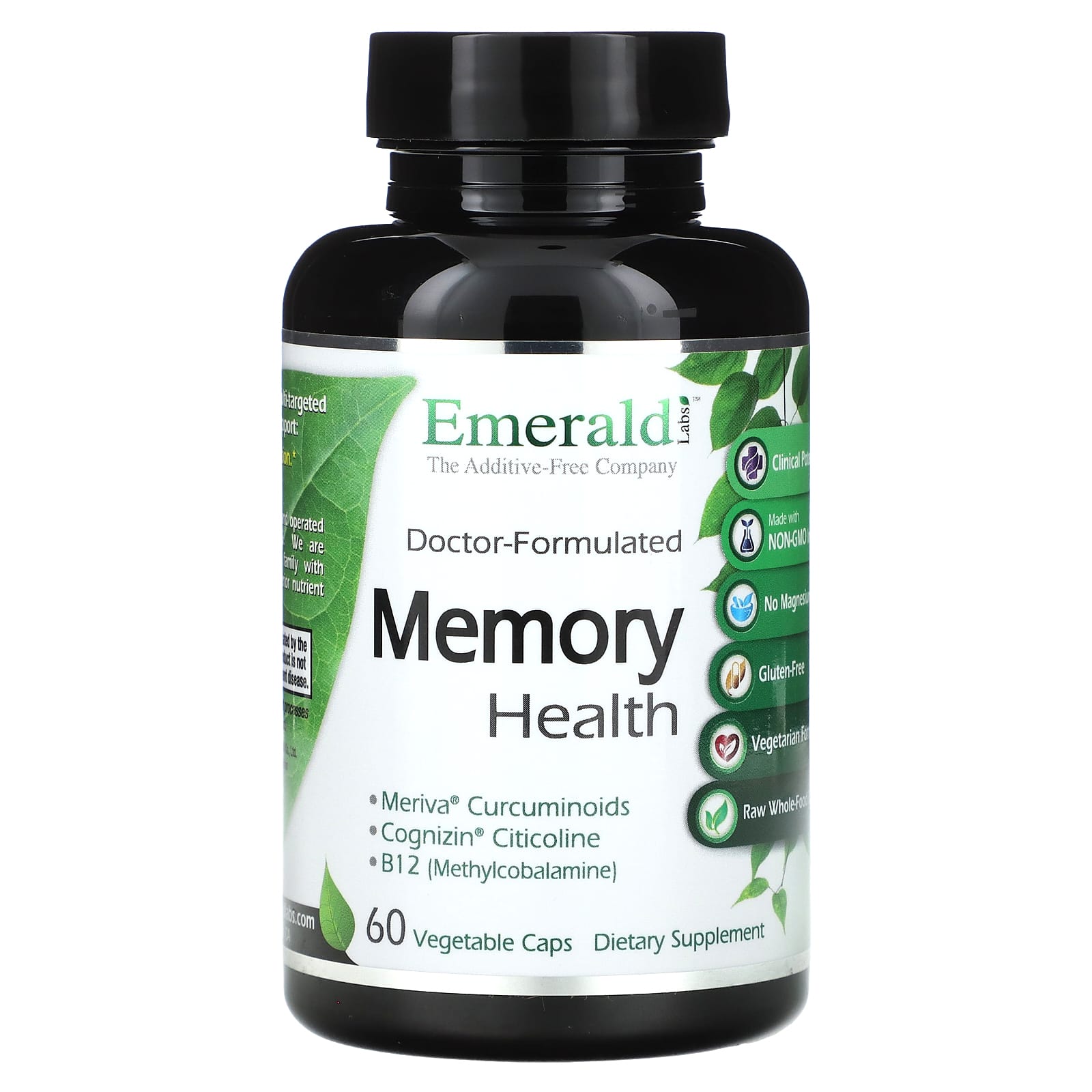 Emerald Laboratories, Memory Health, 60 Vegetable Caps - B00NU2V55Y
