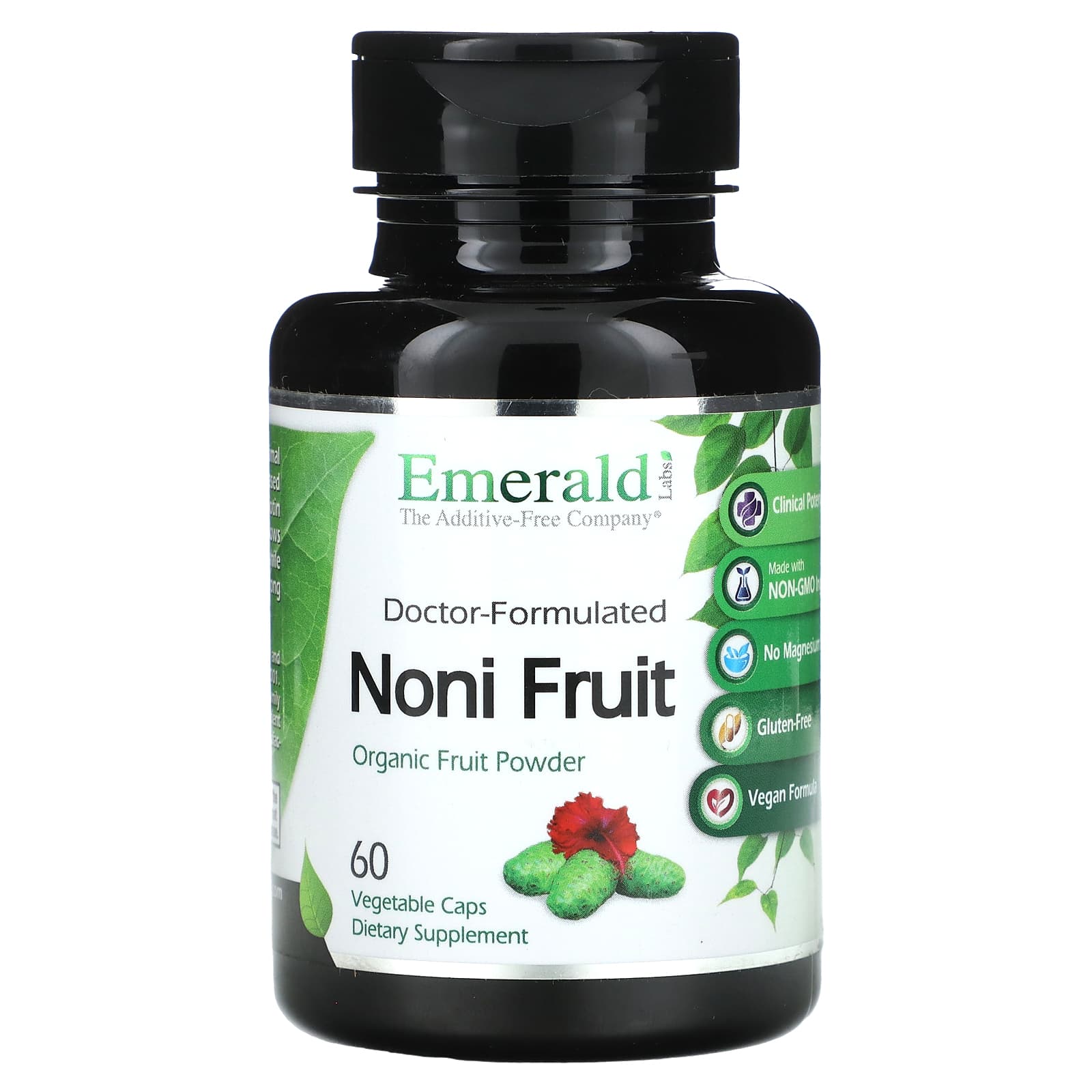 Emerald Laboratories, Noni Fruit, 60 Vegetable Caps - B00QJ7MHRC
