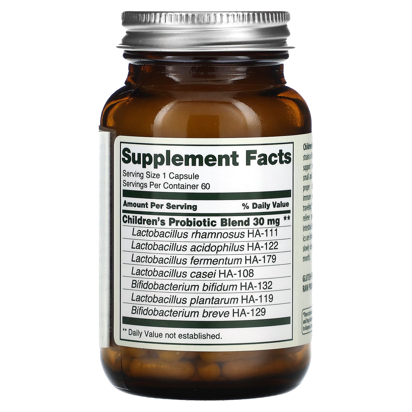 Flora, Children's Probiotic, 60 Capsules - B0010EG6PI