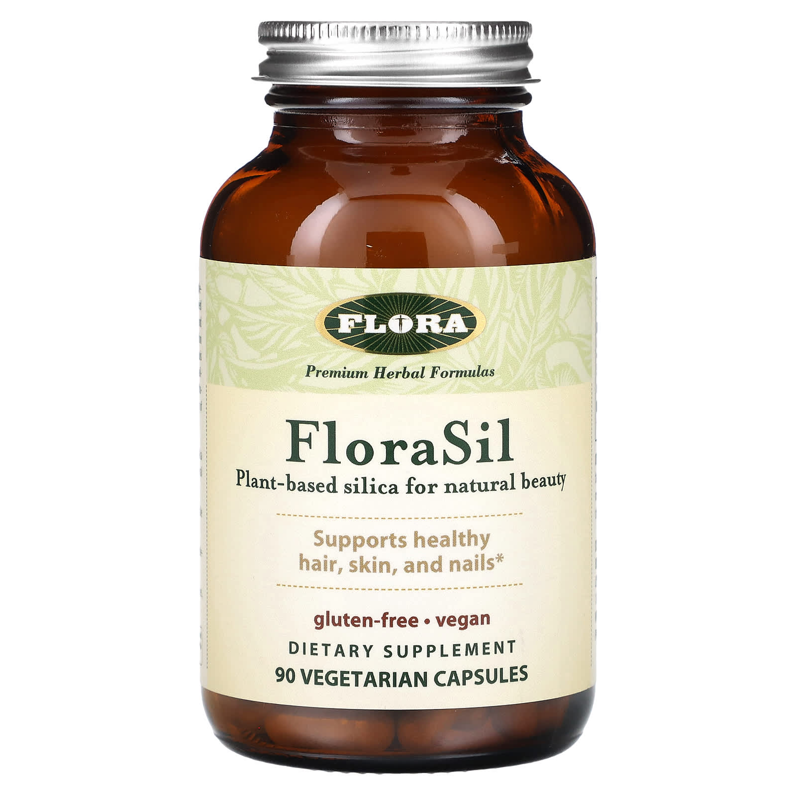 Flora, FloraSil, 90 Vegetarian Capsules - B0001THQ8Y