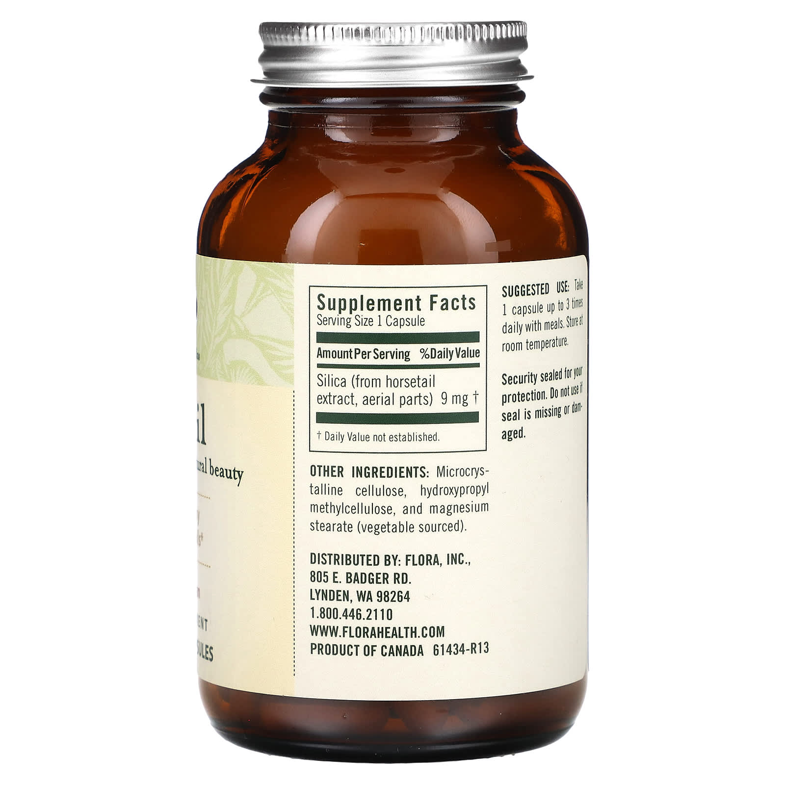 Flora, FloraSil, 90 Vegetarian Capsules - B0001THQ8Y