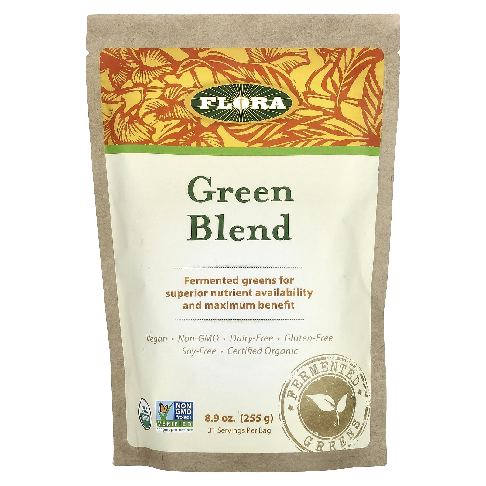 Flora, Green Blend, 8.9 oz (255 g) - B01MRGY7G1