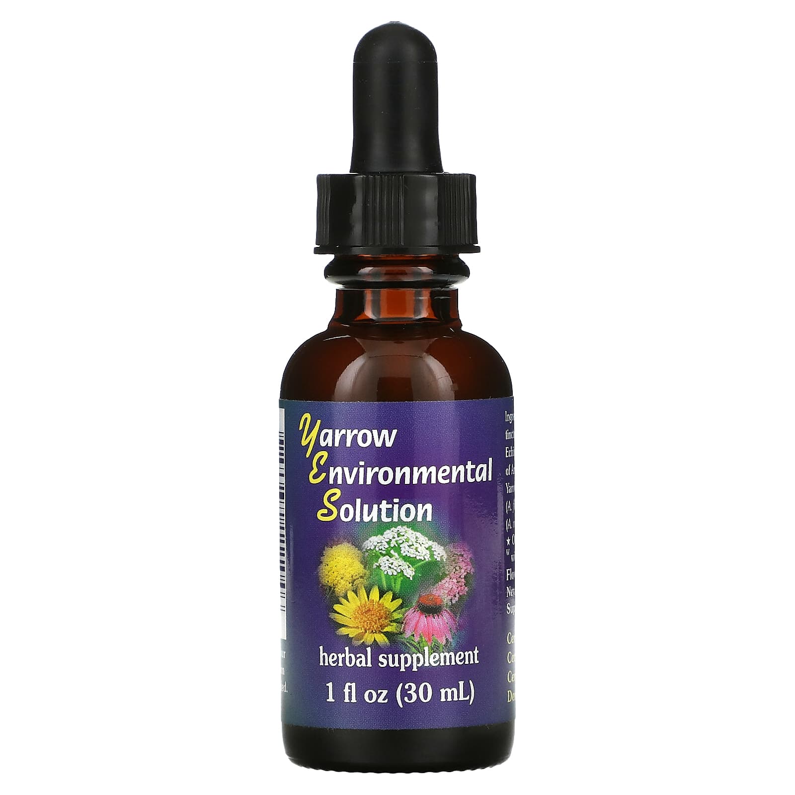Flower Essence Services, Yarrow Environmental Solution, 1 fl oz (30 ml) - B000FZDQGK
