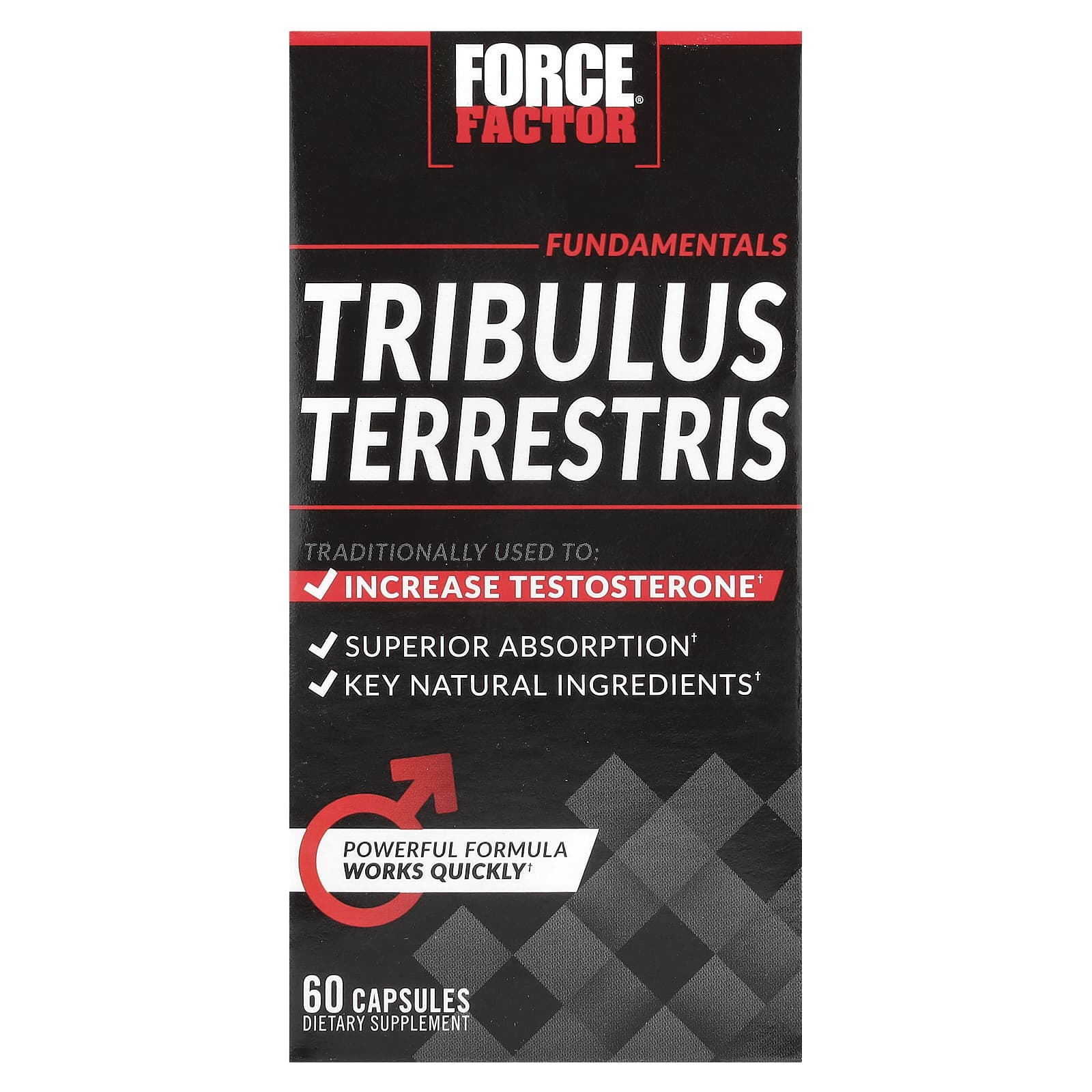 Force Factor, Fundamentals, Tribulus Terrestris, 60 Capsules - B085RSGK2F