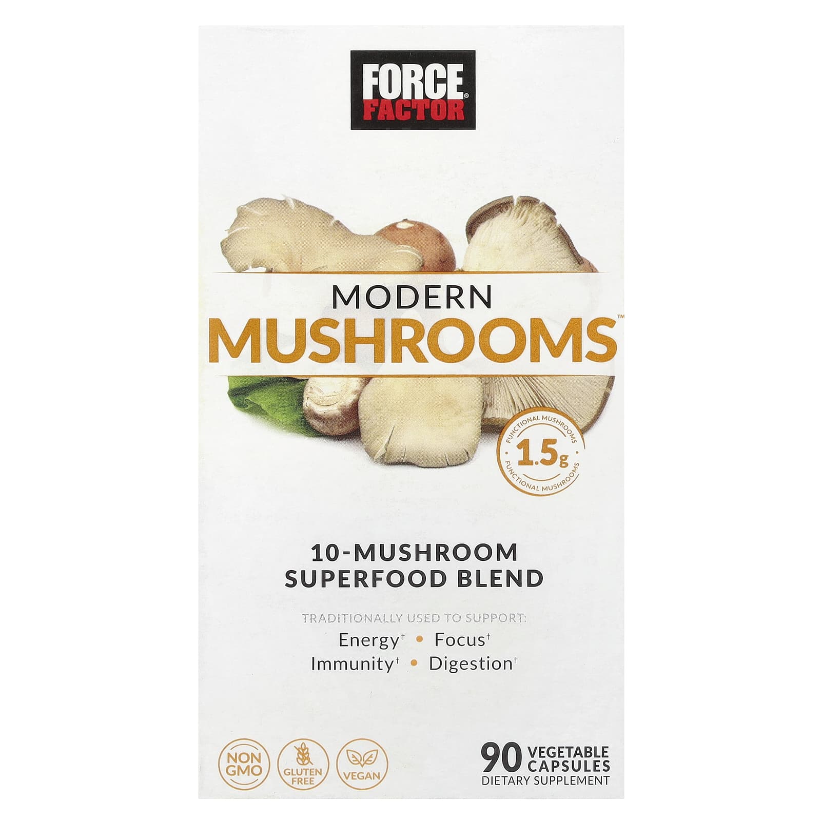 Force Factor, Modern Mushrooms™, 90 Vegetable Capsules - B0BRNYLH1P