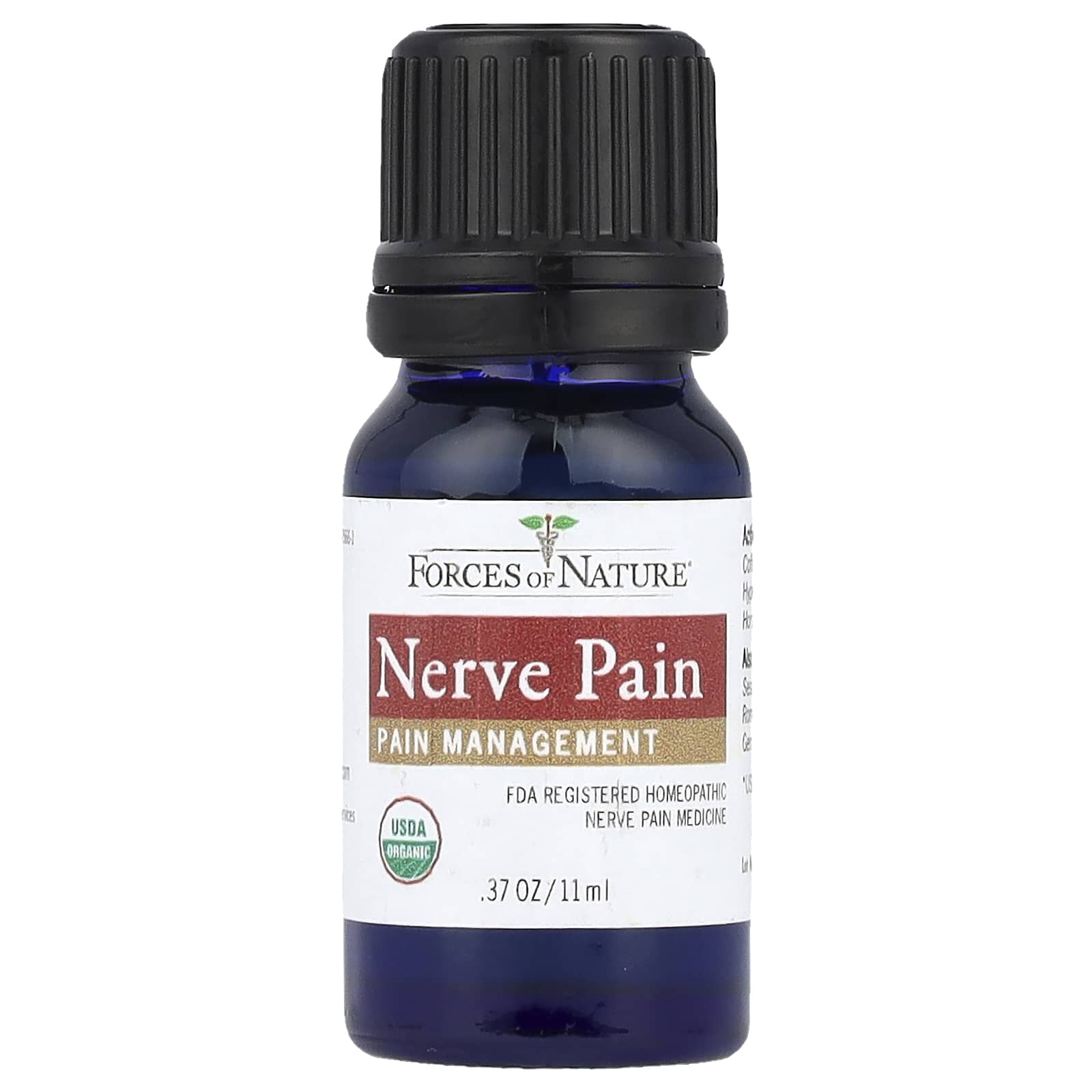 Forces of Nature, Nerve Pain, Organic Plant Medicine, 0.37 fl oz (11 ml) - B008EAD92Y