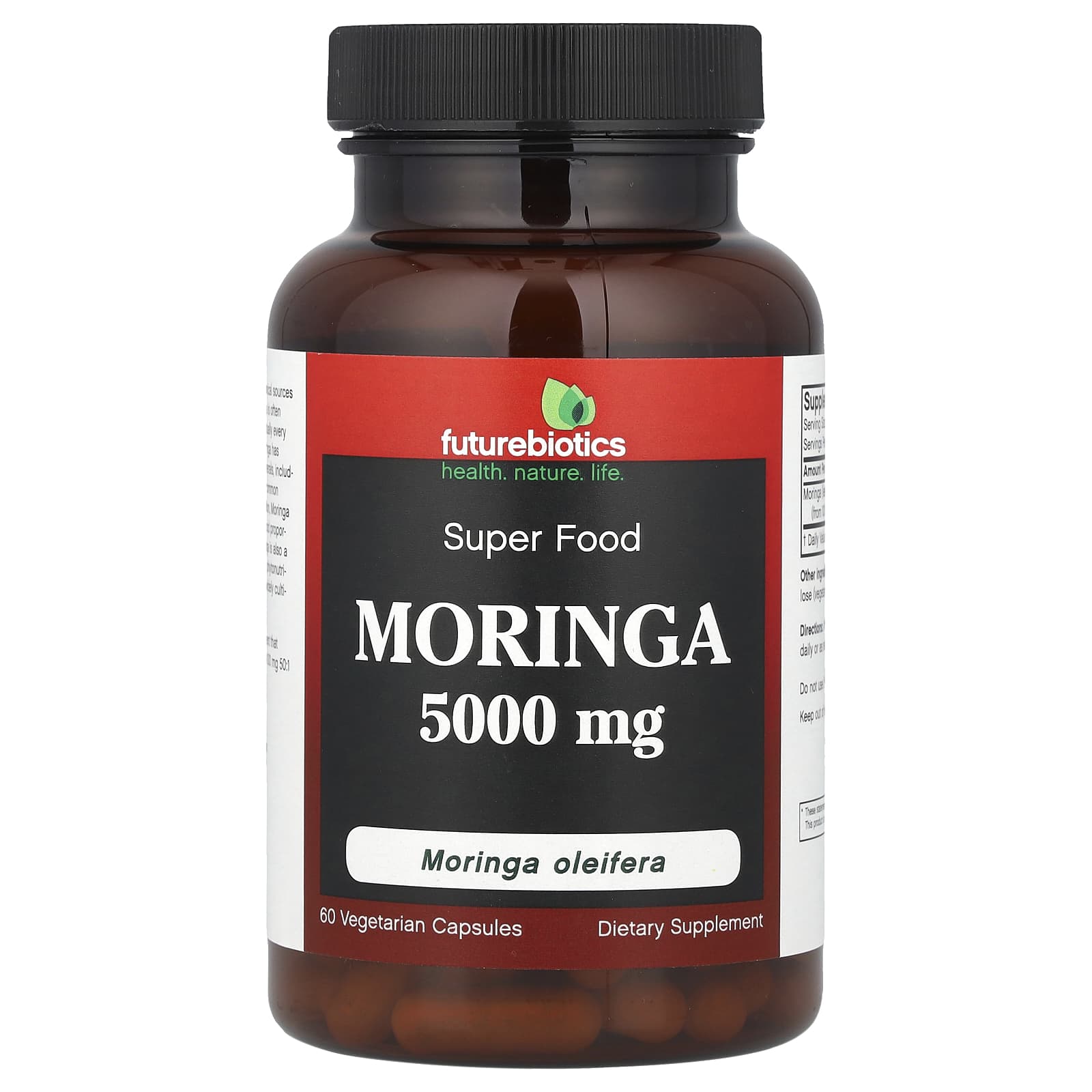 Futurebiotics, Moringa, 5,000 mg, 60 Vegetarian Capsules - B00AP7049U