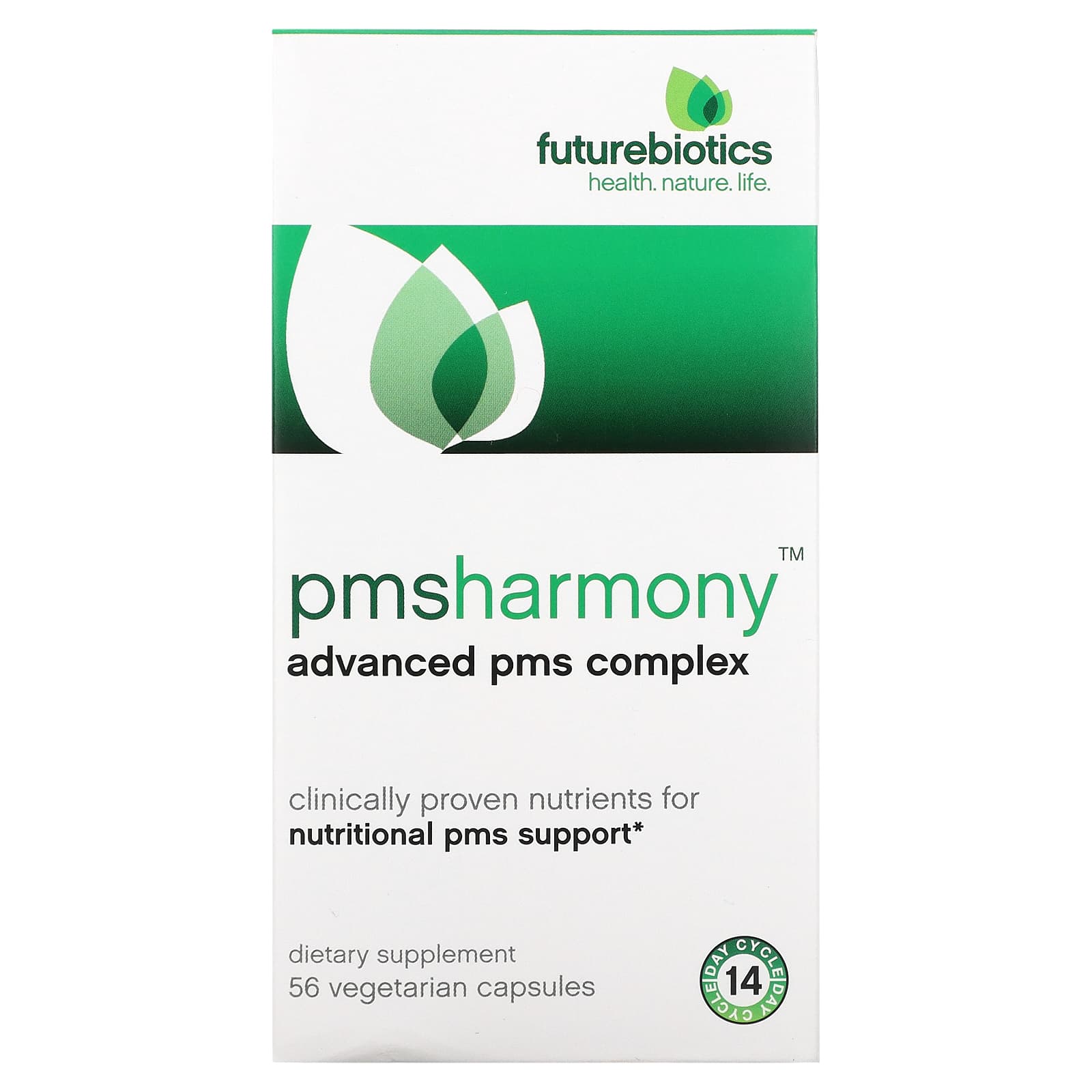 Futurebiotics, PMSHarmony, Advanced PMS Complex, 56 Vegetarian Capsules - B000CEOJT2