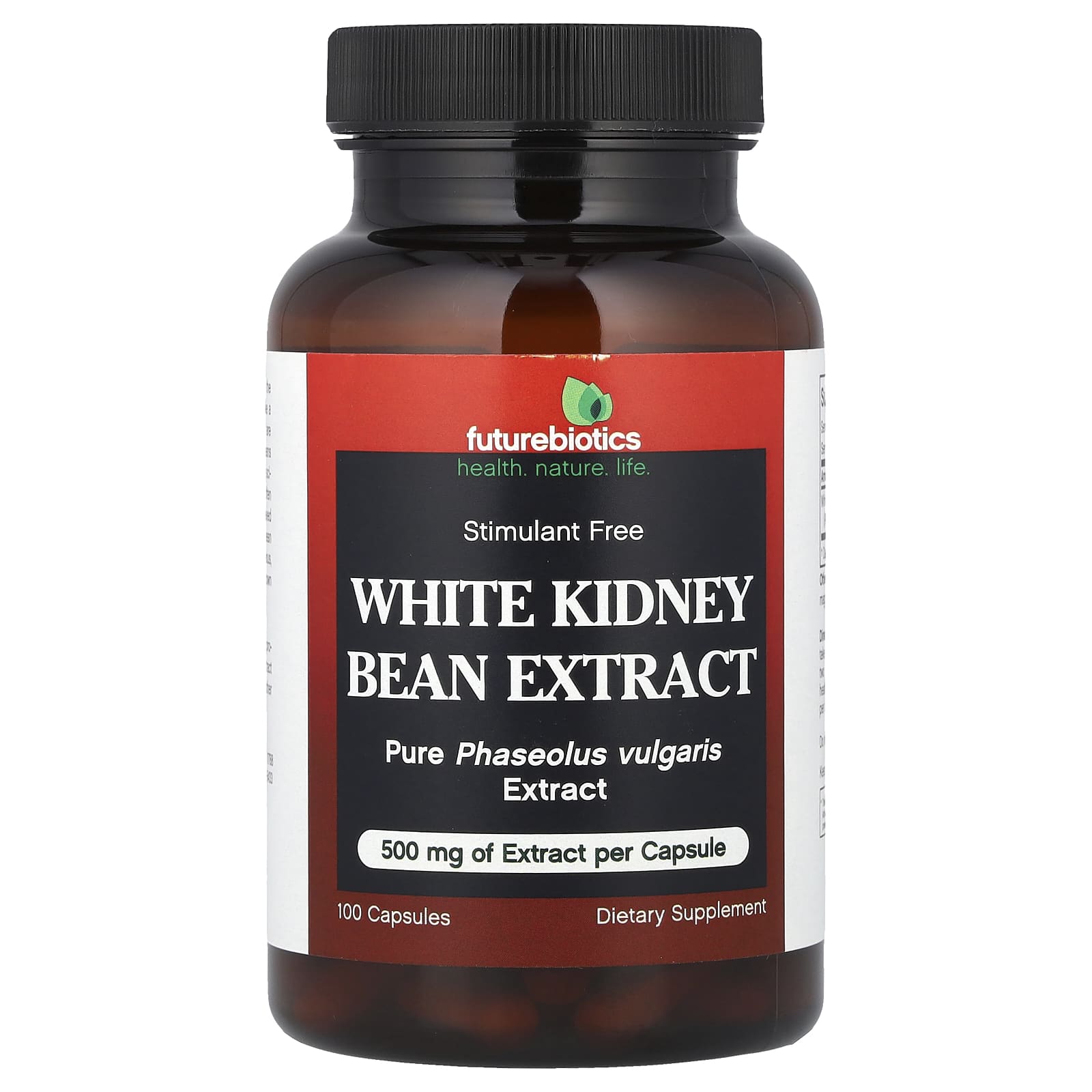 Futurebiotics, White Kidney Bean Extract, 1,000 mg, 100 Capsules (500 mg Per Capsule)