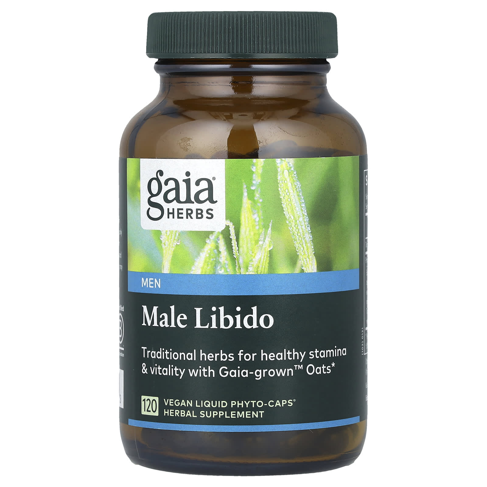 Gaia Herbs, Male Libido, 120 Vegan Liquid Phyto-Caps - B00CQ7V6NK