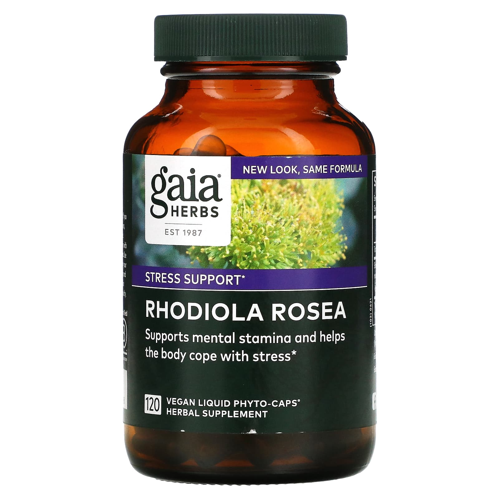 Gaia Herbs, Rhodiola Rosea, 120 Vegan Liquid Phyto-Caps - B00HGA994K
