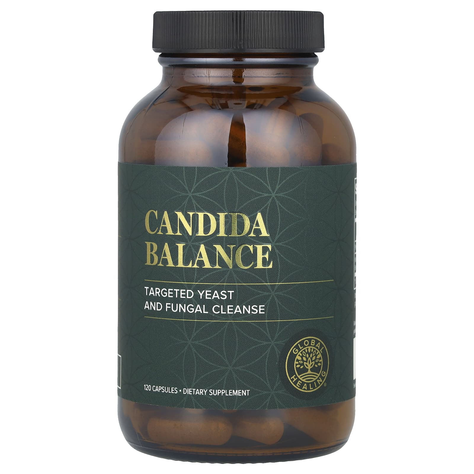 Global Healing, Candida Balance, 120 Capsules - B003N8GNDO