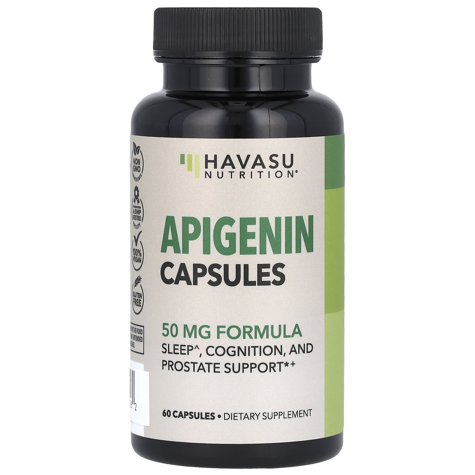 Havasu Nutrition, Apigenin , 50 mg, 60 Capsules - B0BHFGDXBL