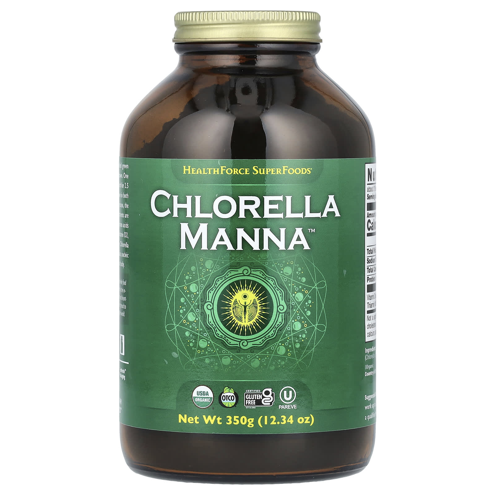 HealthForce Superfoods, Chlorella Manna™, 12.34 oz (350 g) - B0058RDZA2