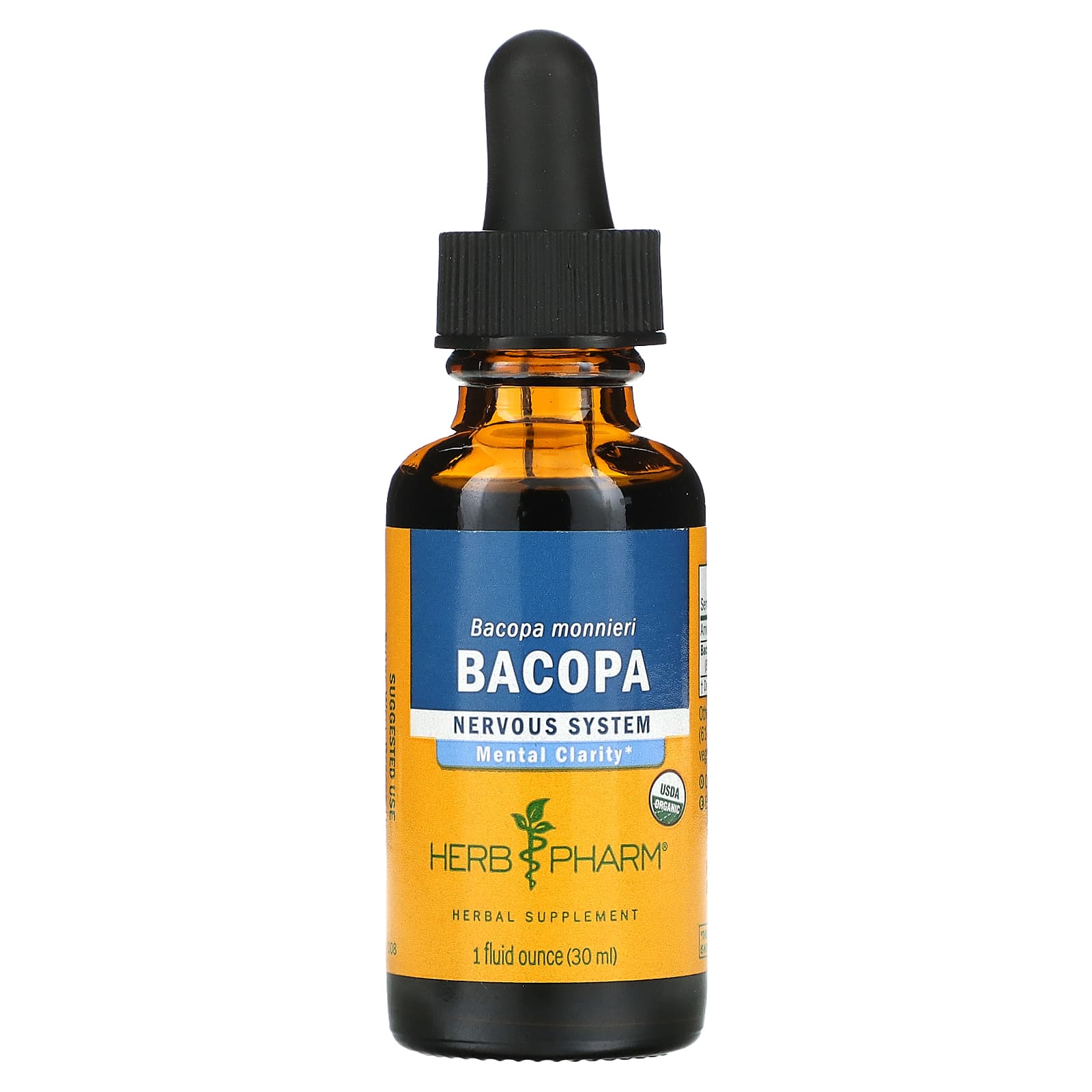 Herb Pharm, Bacopa, 1 fl oz (30 ml) - B003HAU3KM