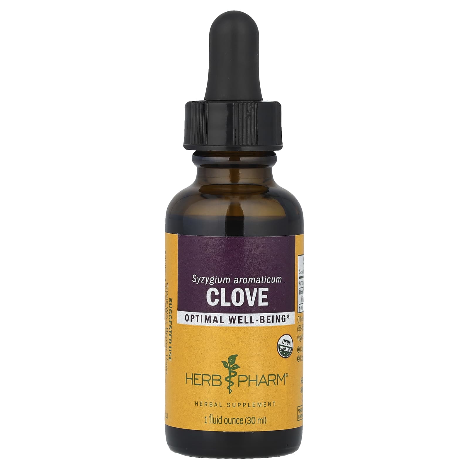 Herb Pharm, Clove, 1 fl oz (30 ml)