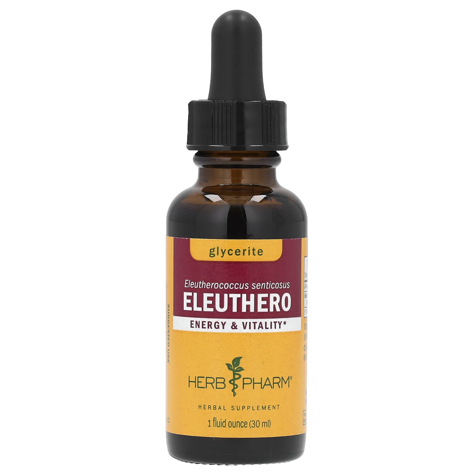 Herb Pharm, Eleuthero, Glycerite, 1 fl oz (30 ml) - B000YFVQS6