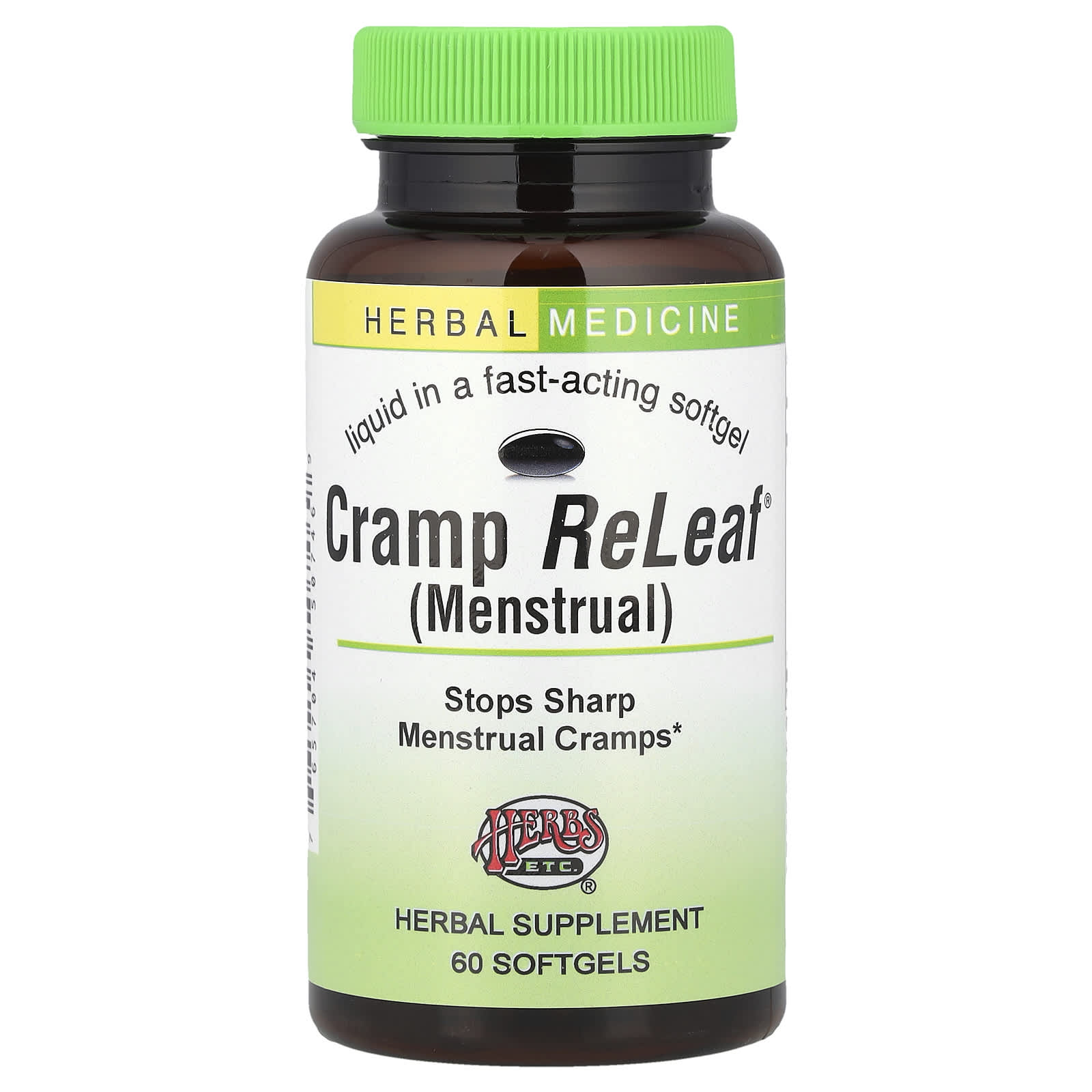 Herbs Etc., Cramp ReLeaf® (Menstrual), 60 Softgels - B001ECZLO8