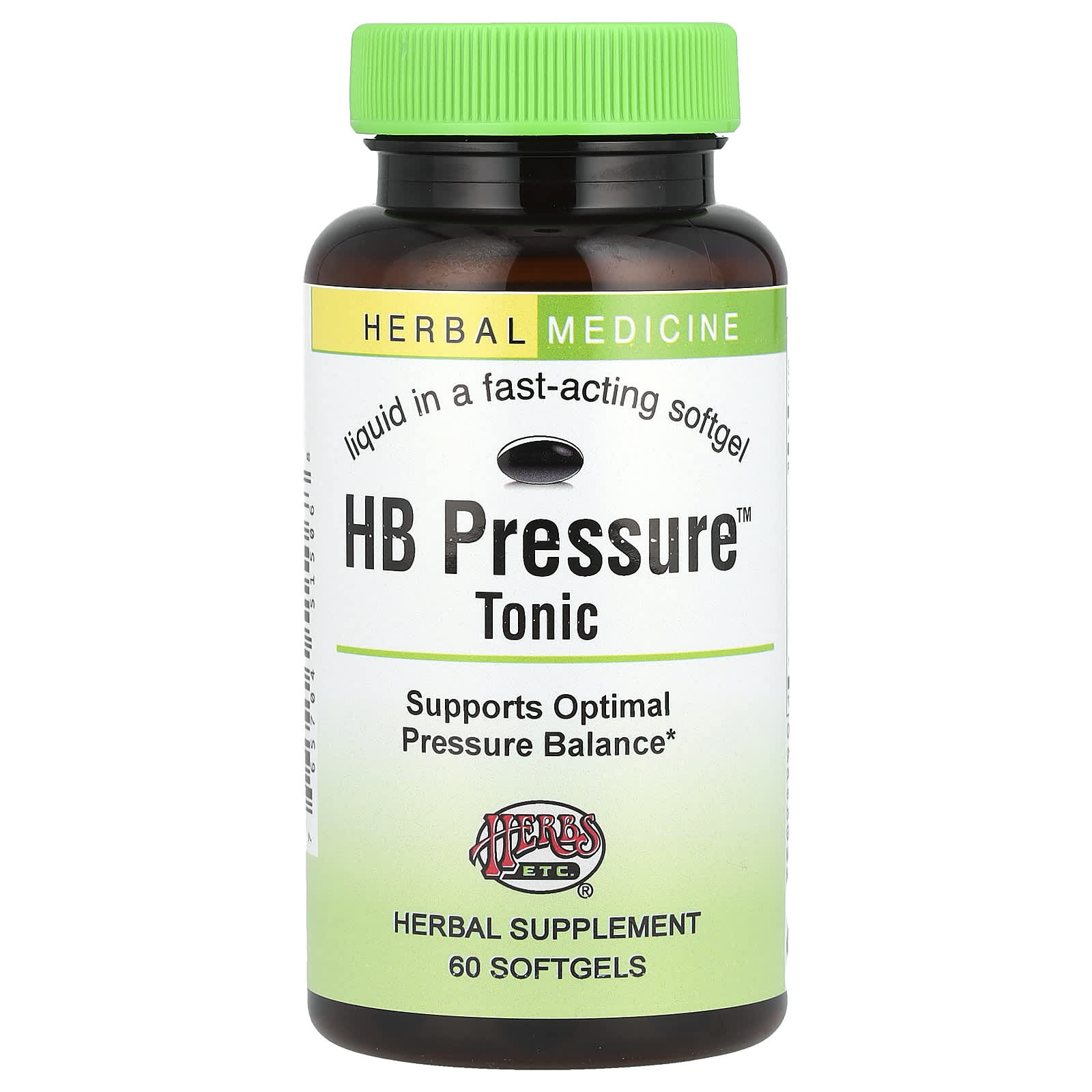 Herbs Etc., HB Pressure™ Tonic, 60 Softgels - B001ECXIKM
