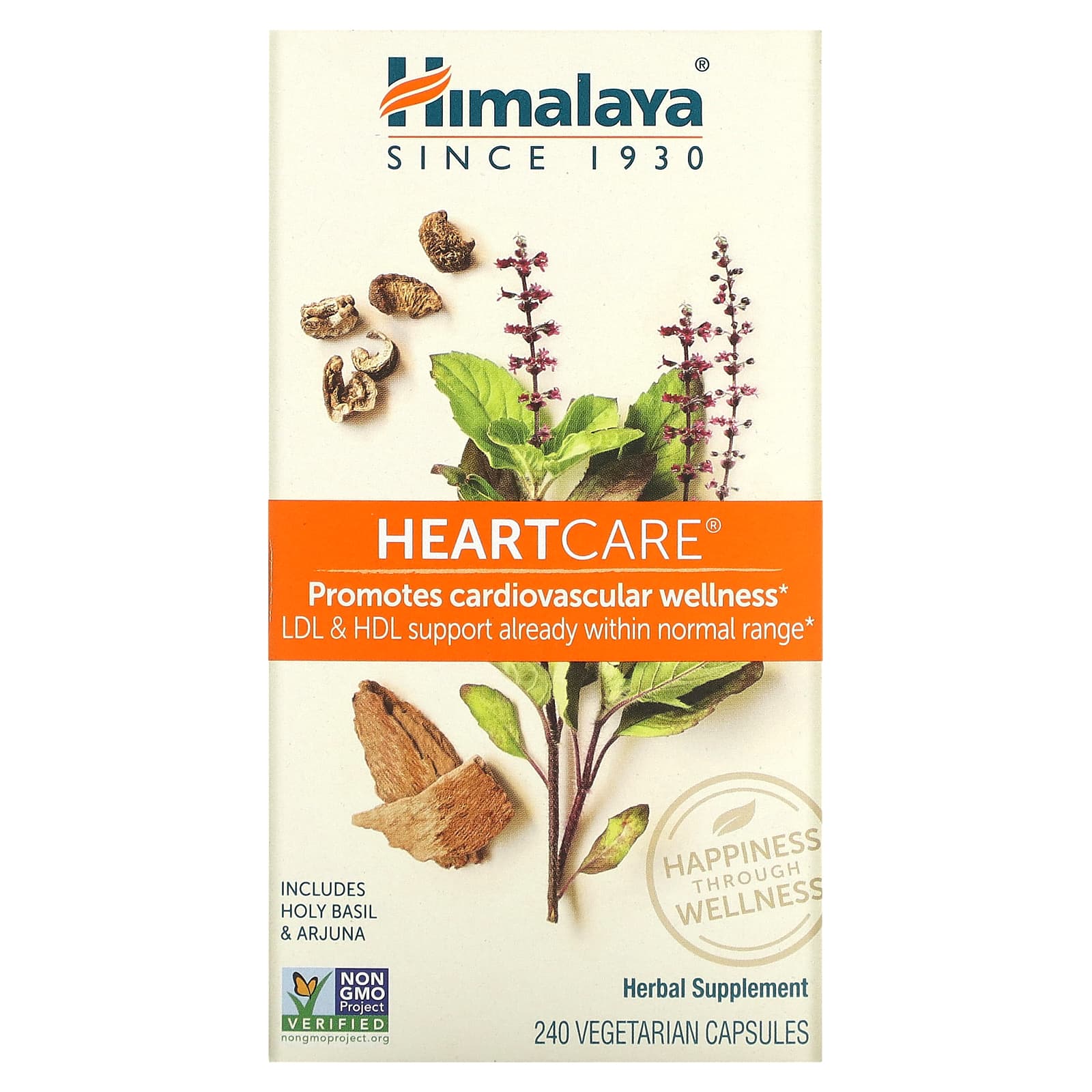 Himalaya, HeartCare, 240 Vegetarian Capsules - B000H84VZA