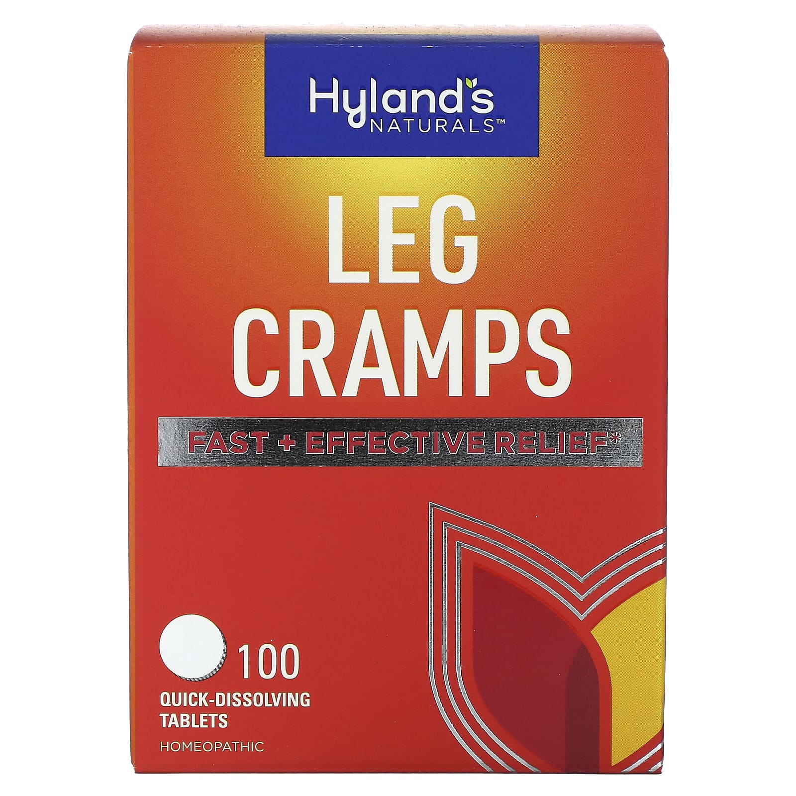 Hyland's Naturals, Leg Cramps , 100 Quick-Dissolving Tablets - B08Y6T514L