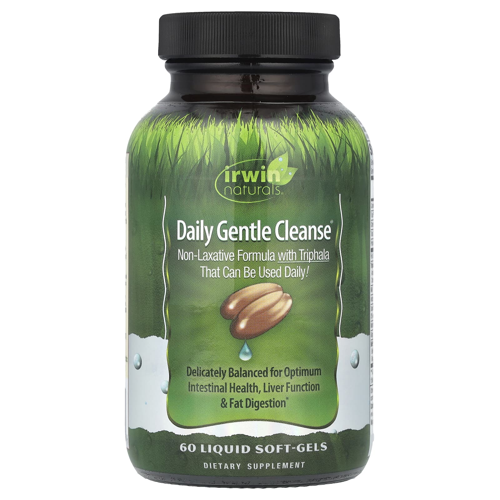 Irwin Naturals, Daily Gentle Cleanse®, 60 Liquid Soft-Gels - B001AG9Z7C