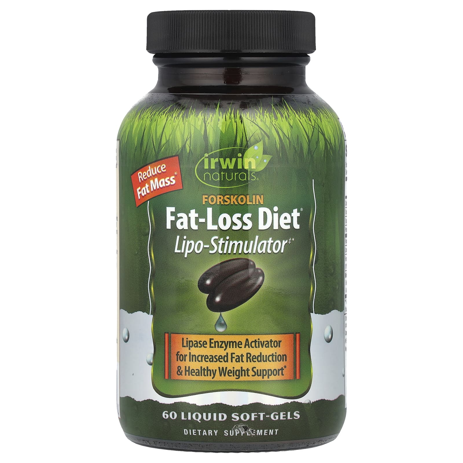 Irwin Naturals, Forskolin Fat-Loss Diet®, 60 Liquid Soft-Gels - B00QATFT4W