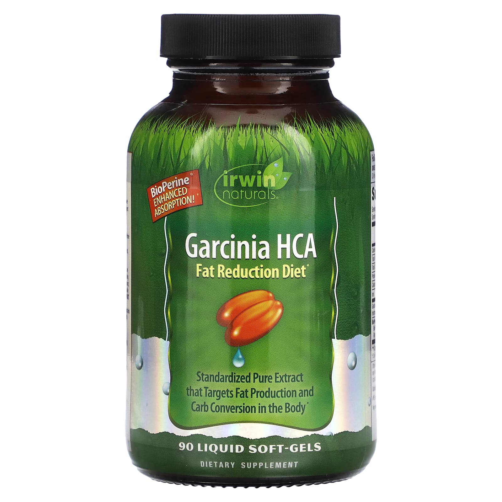 Irwin Naturals, Garcinia HCA, 90 Liquid Soft-Gels - B00J3USOWO
