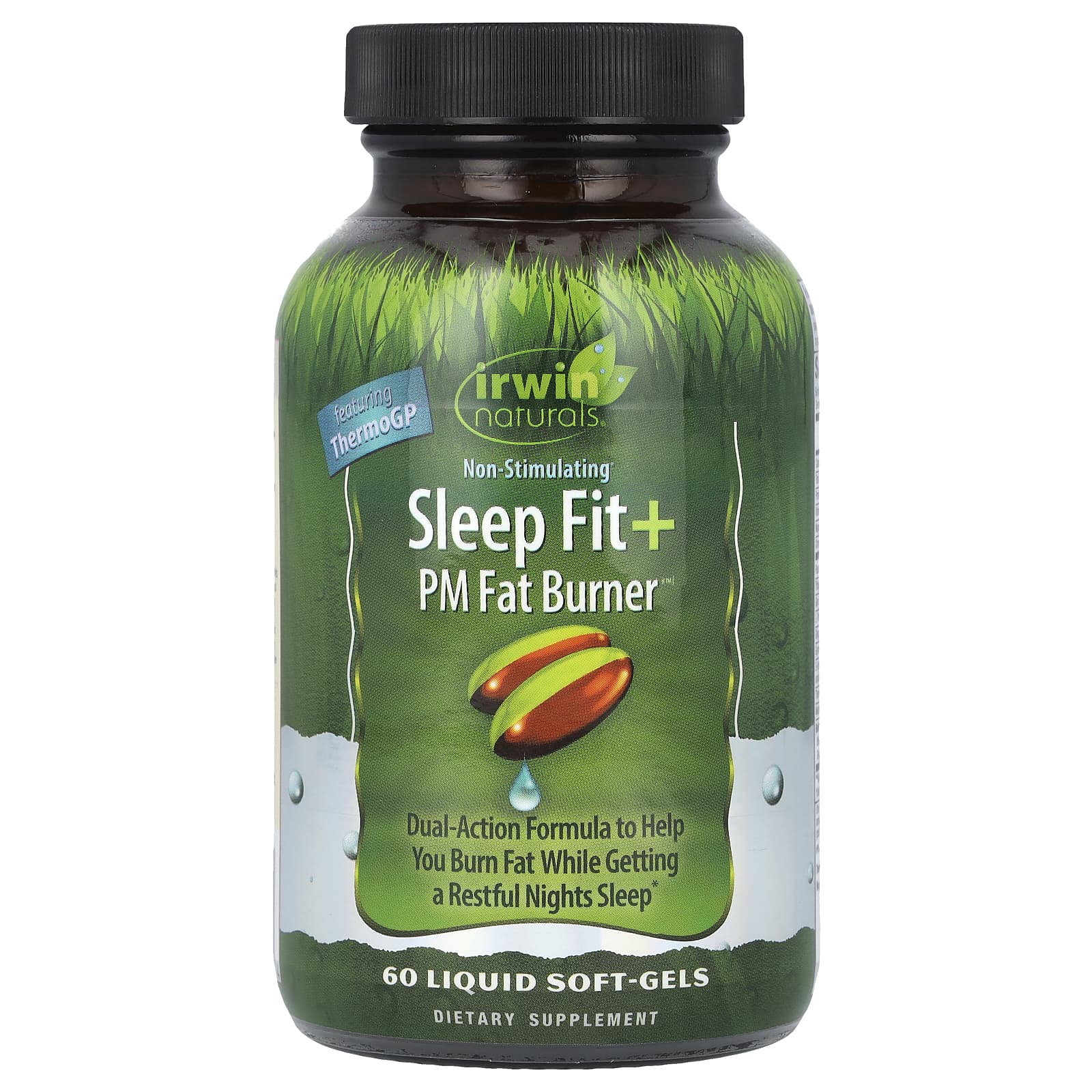 Irwin Naturals, Sleep Fit + PM Fat Burner, 60 Liquid Softgels - 