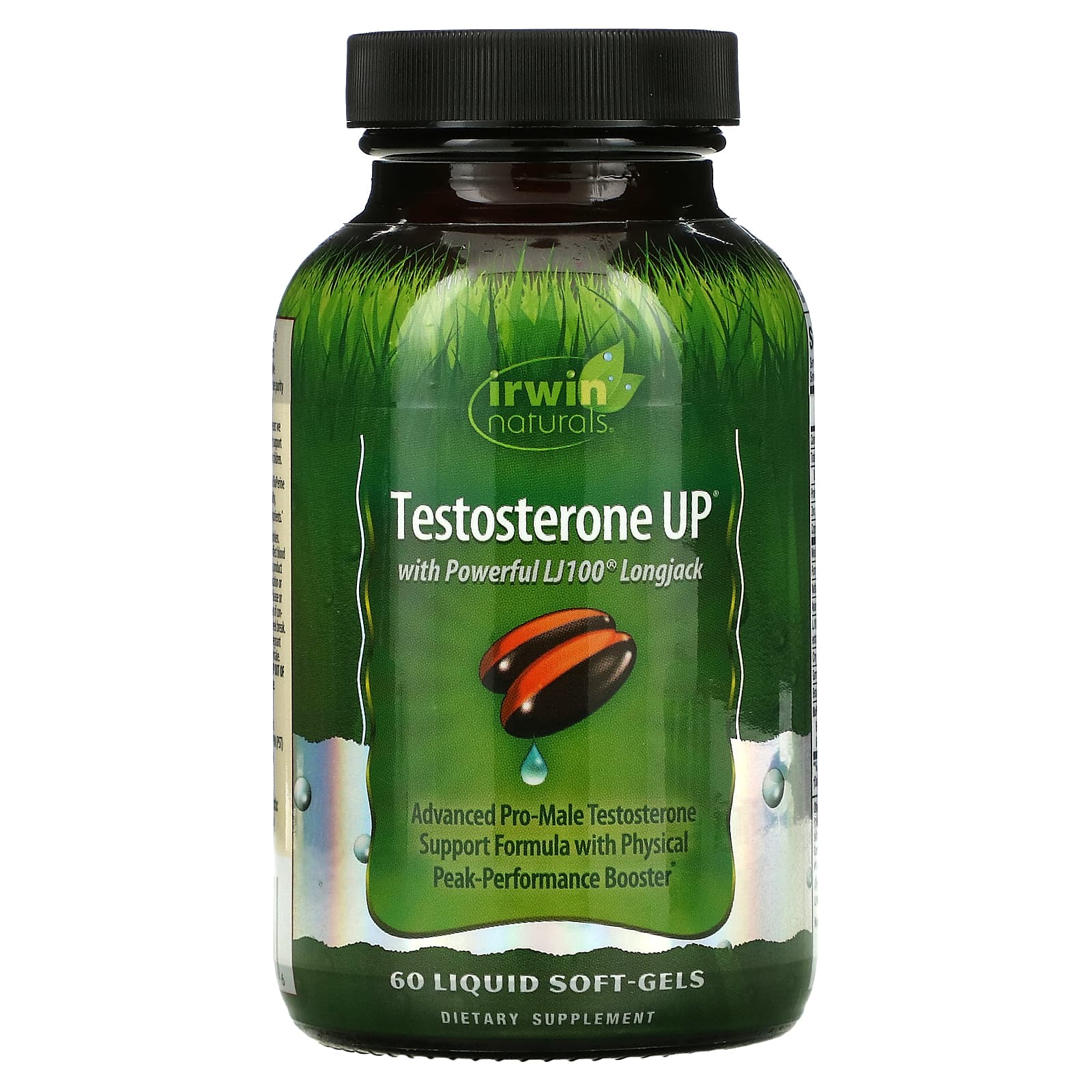Irwin Naturals, Testosterone UP, 60 Liquid Soft-Gels - B0BZTH3XJG